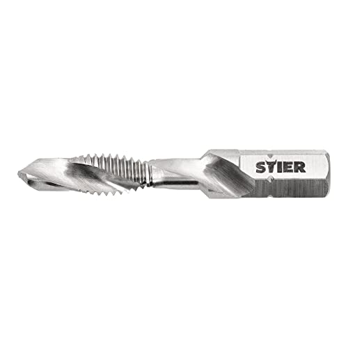 STIER Kombigewindebohrer Bit M3 bis M10 DIN 3126 HSS-G 1/4"-Sechskant