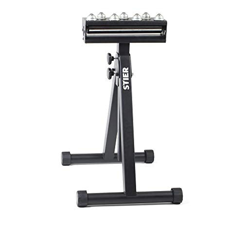STIER rolling stand 200 kg load capacity with ball bar and support roller