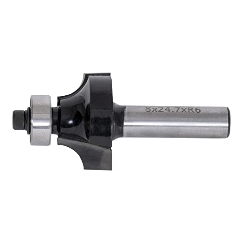 STIER rounding cutter with ball bearing 8 mm shank R6 round cutter cutter various sizes