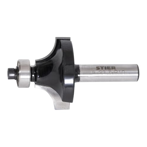 STIER rounding cutter with ball bearing 8 mm shank R6 round cutter cutter various sizes