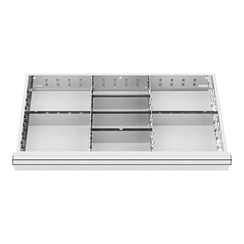 STIER Schubladeneinteilung Metalleinteilung BLH 75 mm Innenmaß 800x450 mm 8