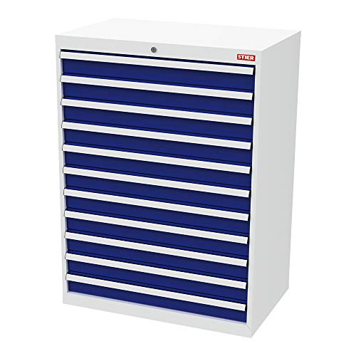STIER drawer cabinet with 11 drawers WxDxH 900x575x1220 mm