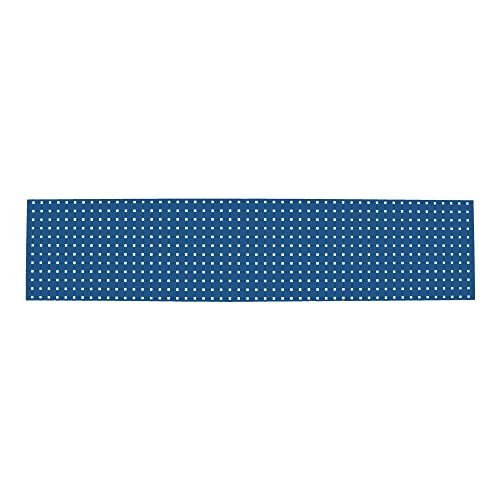 STIER perforated panel for workshop wall 2000x450mm gentian blue