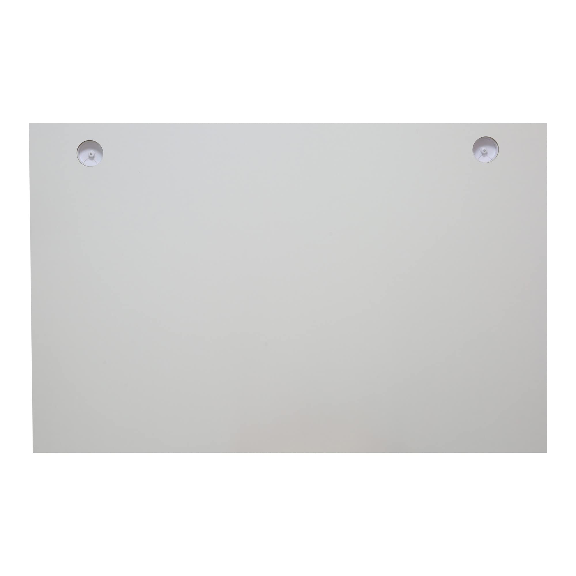 STIER desk top 140x80cm white melamine coated tabletop 25mm thick with