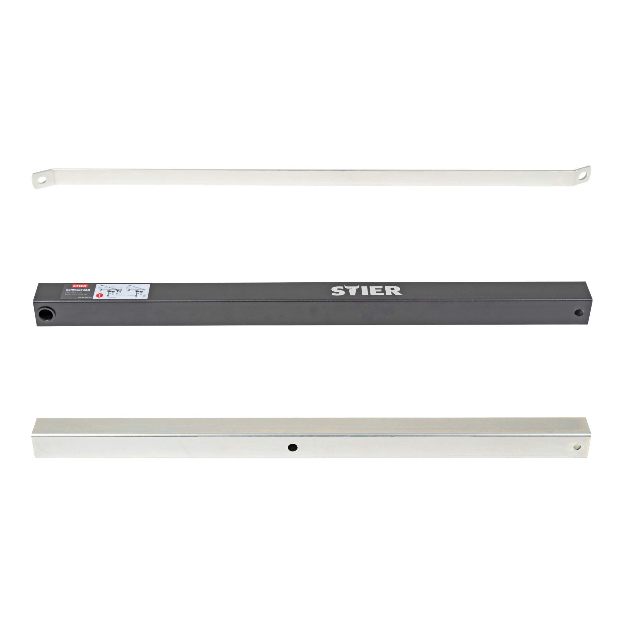 Swivel arm for cable pull 1100 mm 600 kg load capacity Bracket for cable pulls and