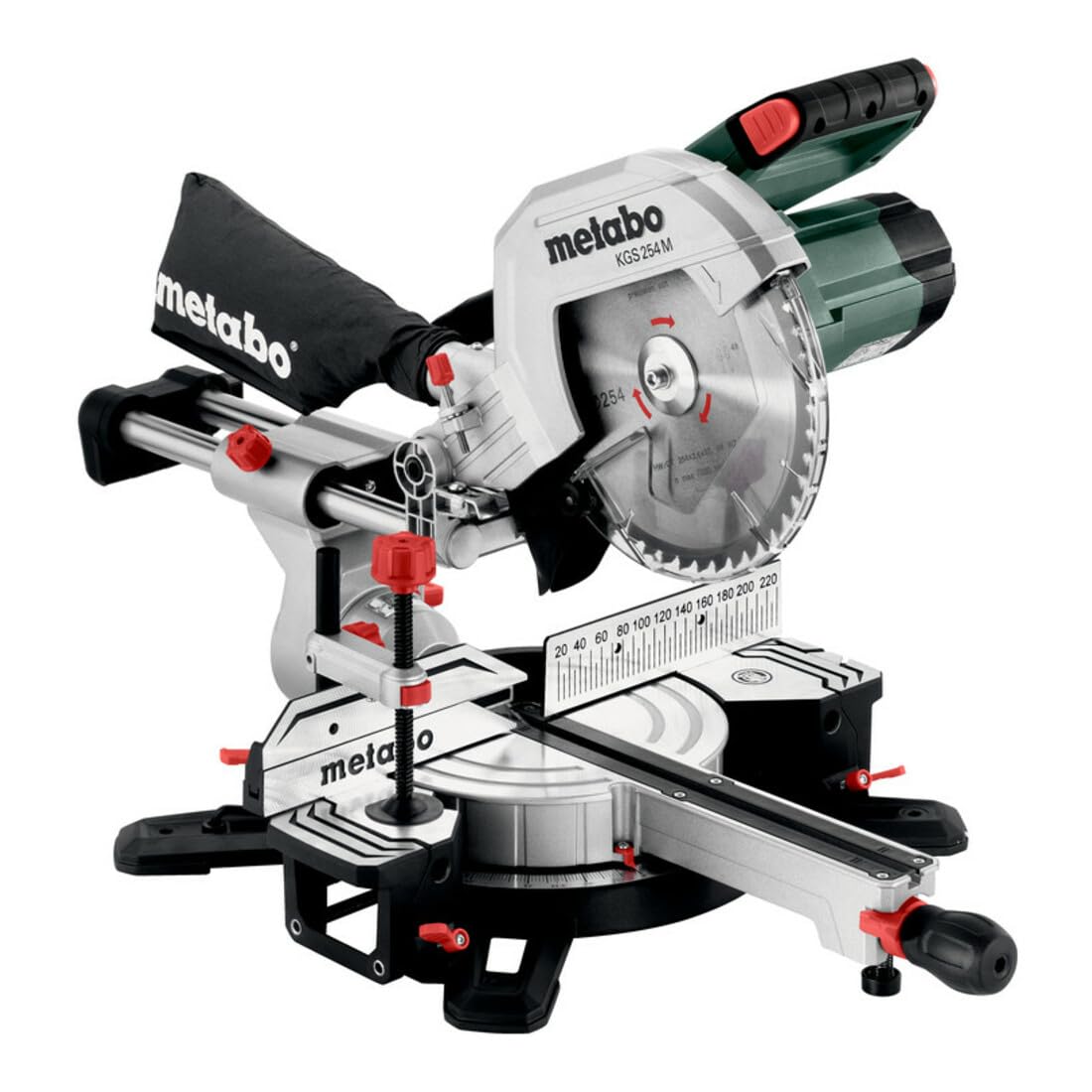 Metabo Kappsäge KGS 254 M (613254000) mit Zugfunktion, im Karton