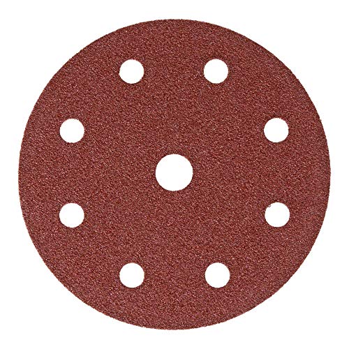 STIER Schleifscheiben Holz D125 / P40 / 8-Loch 25 Stk