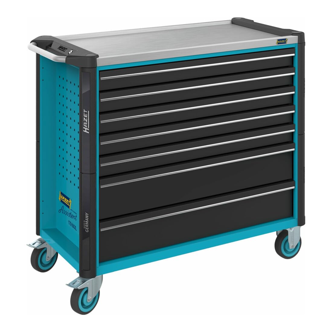 HAZET Werkstattwagen Assistent 179NXXL-7/340 Schubladen flach: 5 x