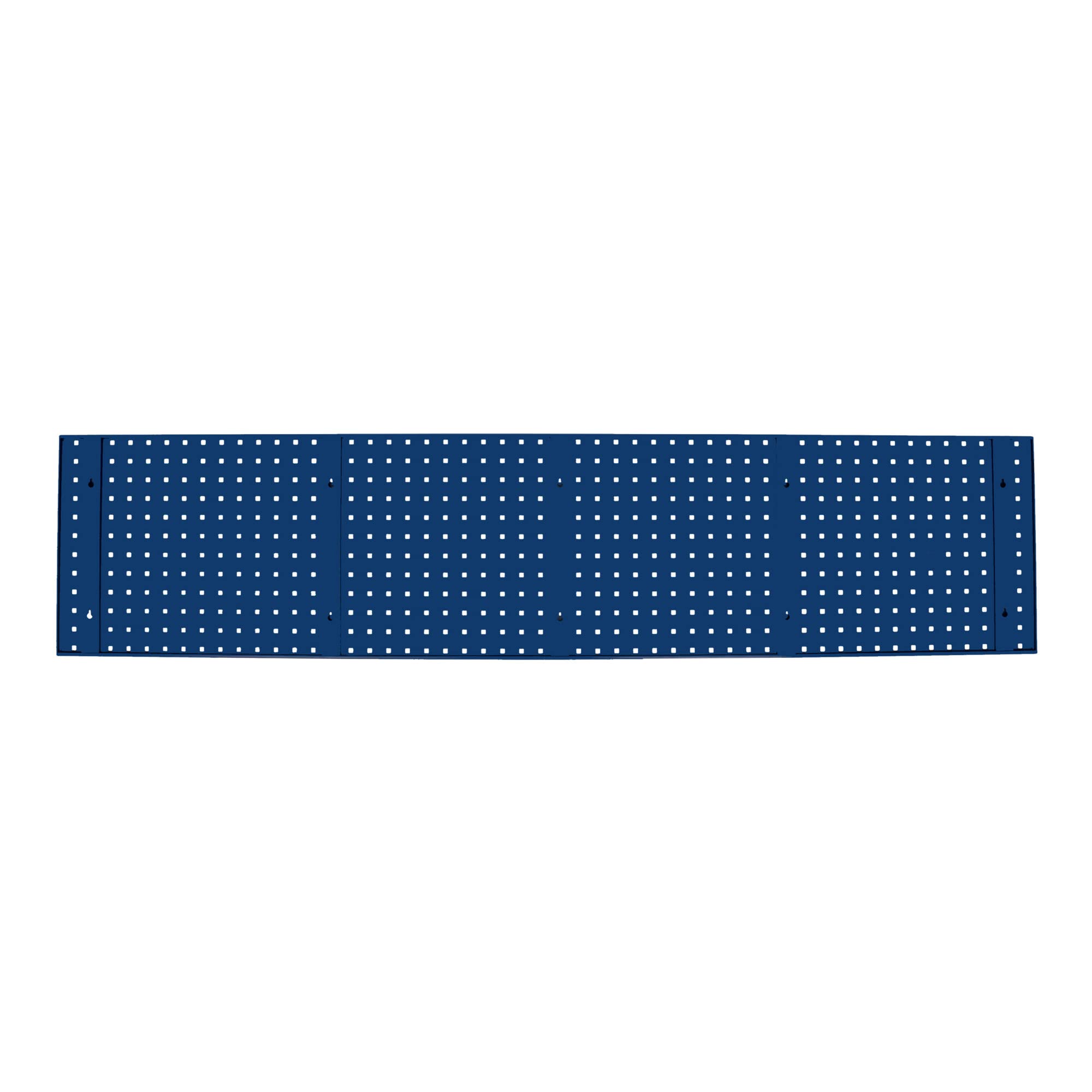 STIER perforated panel for workshop wall 2000x450mm gentian blue
