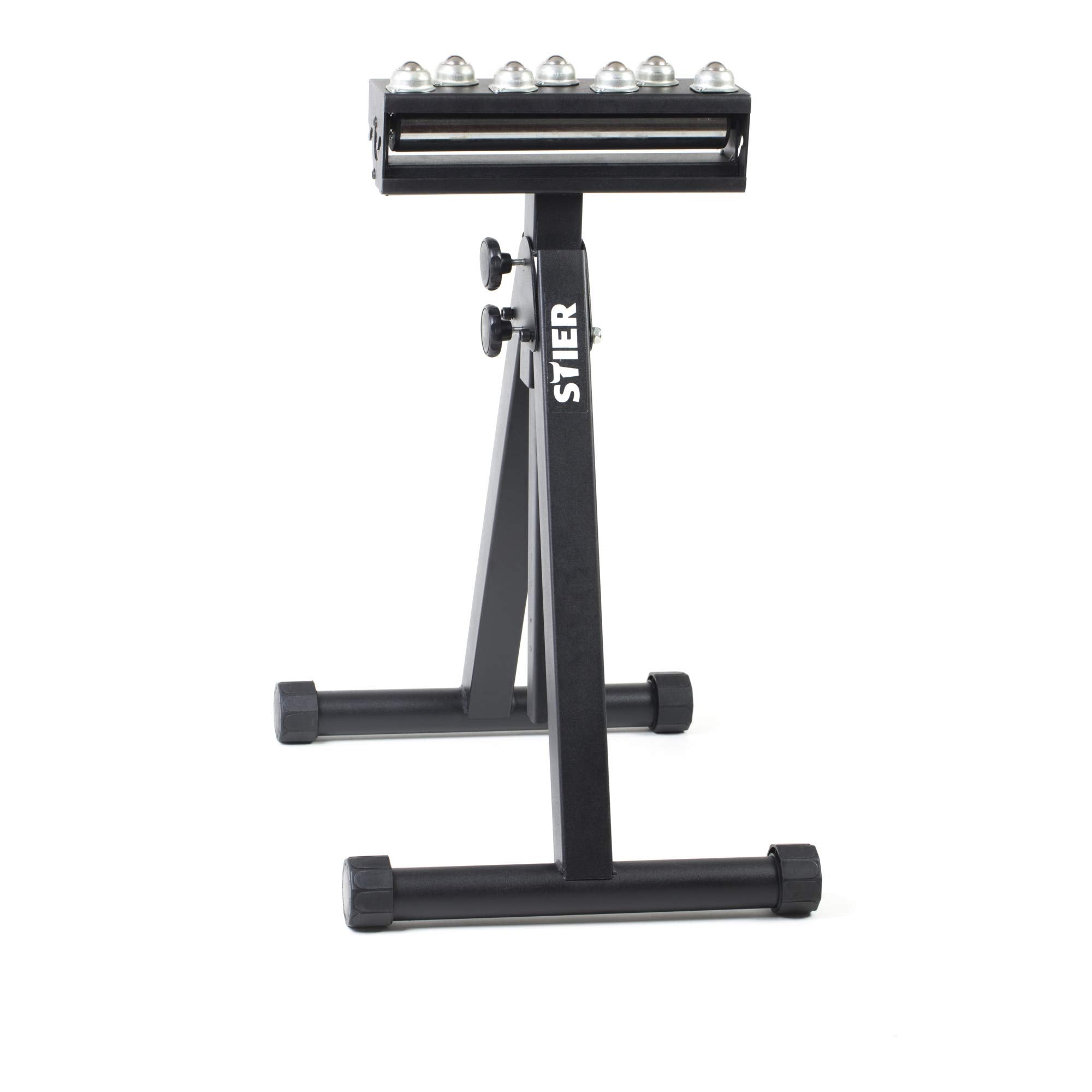 STIER rolling stand 200 kg load capacity with ball bar and support roller
