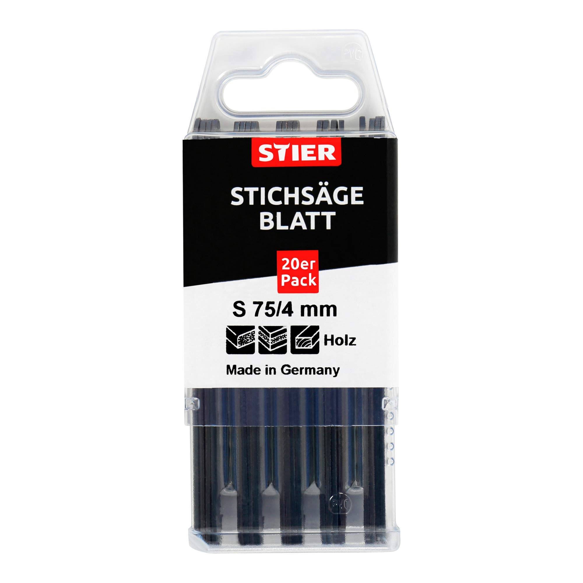 STIER jigsaw blade 20 pieces ST3104 worktops composite panels plywood