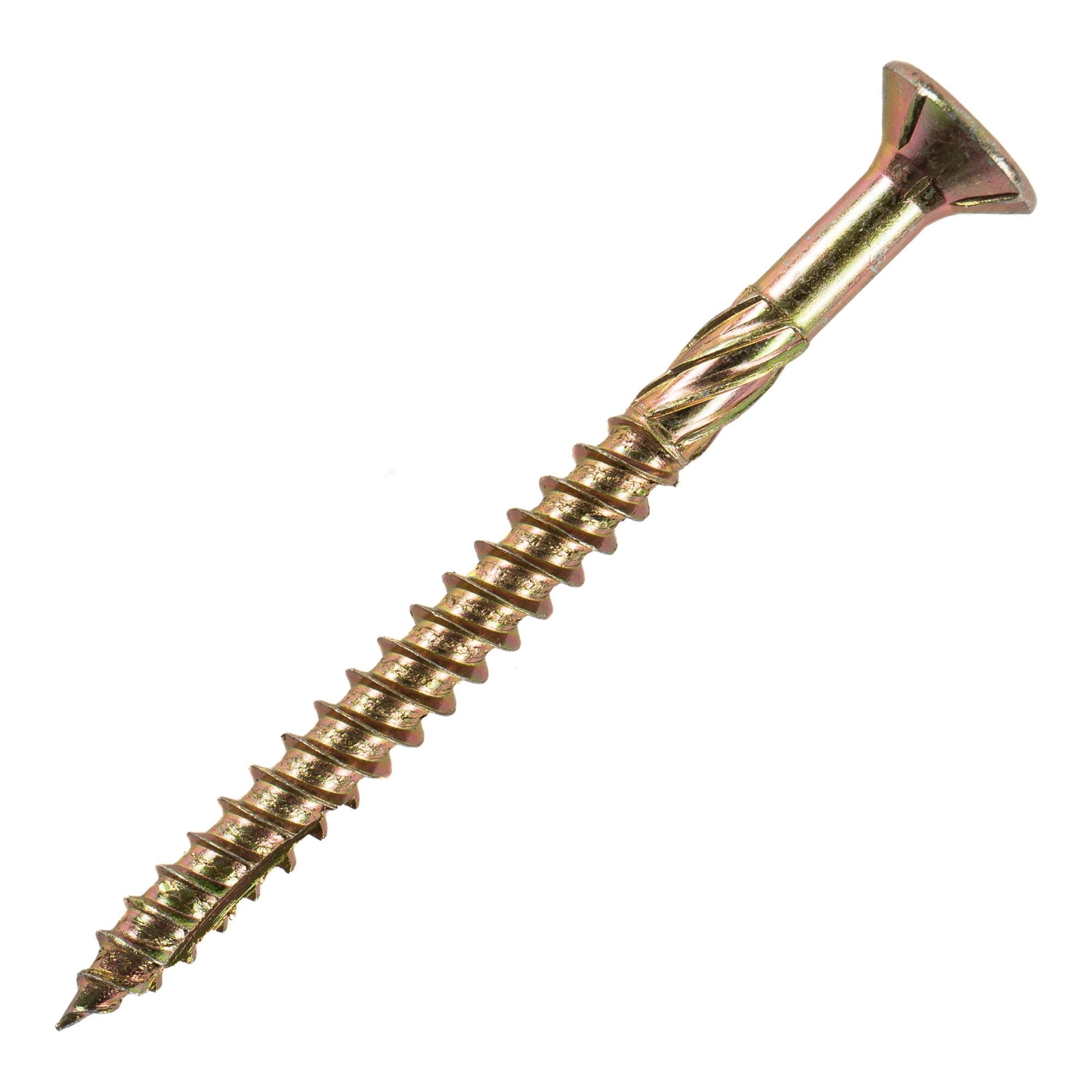 STIER countersunk chipboard screw chromated yellow steel screw in various sizes