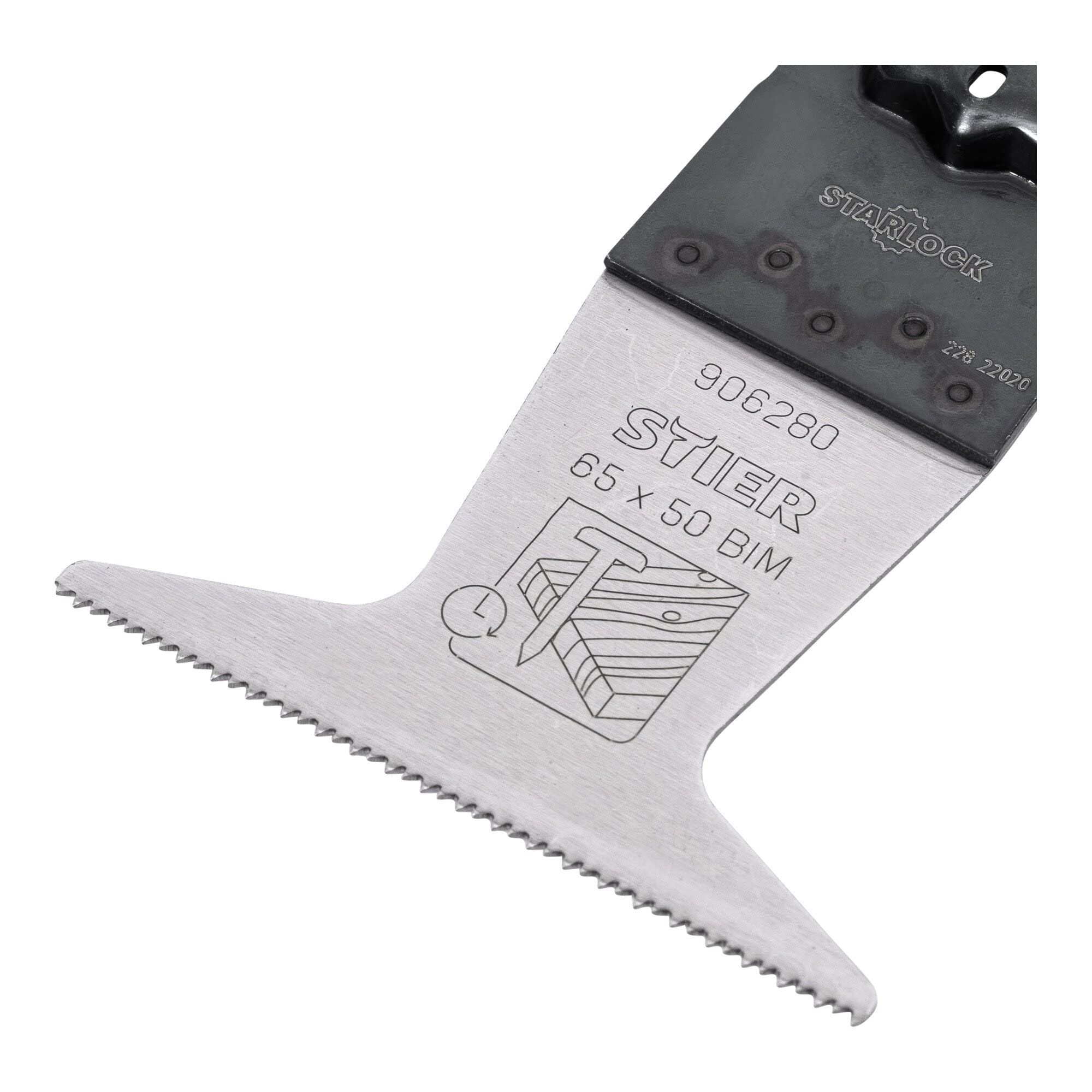 STIER Starlock Multitool Sägeblätter Universal Holz und Nägel 6-tlg | Starlock