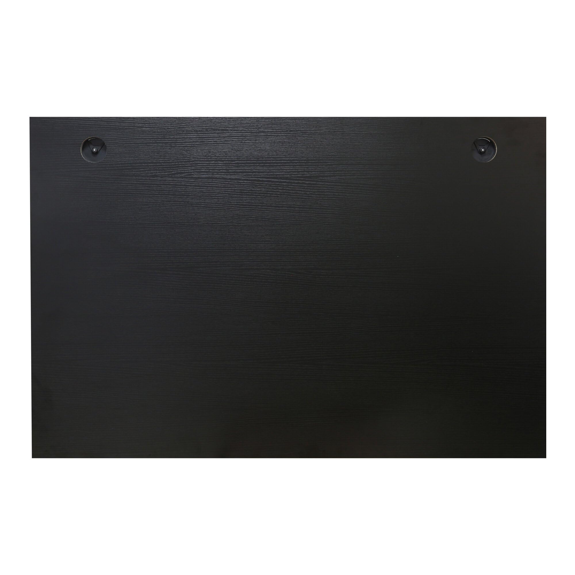 STIER desk top 140x80cm black melamine coated tabletop 25mm thick
