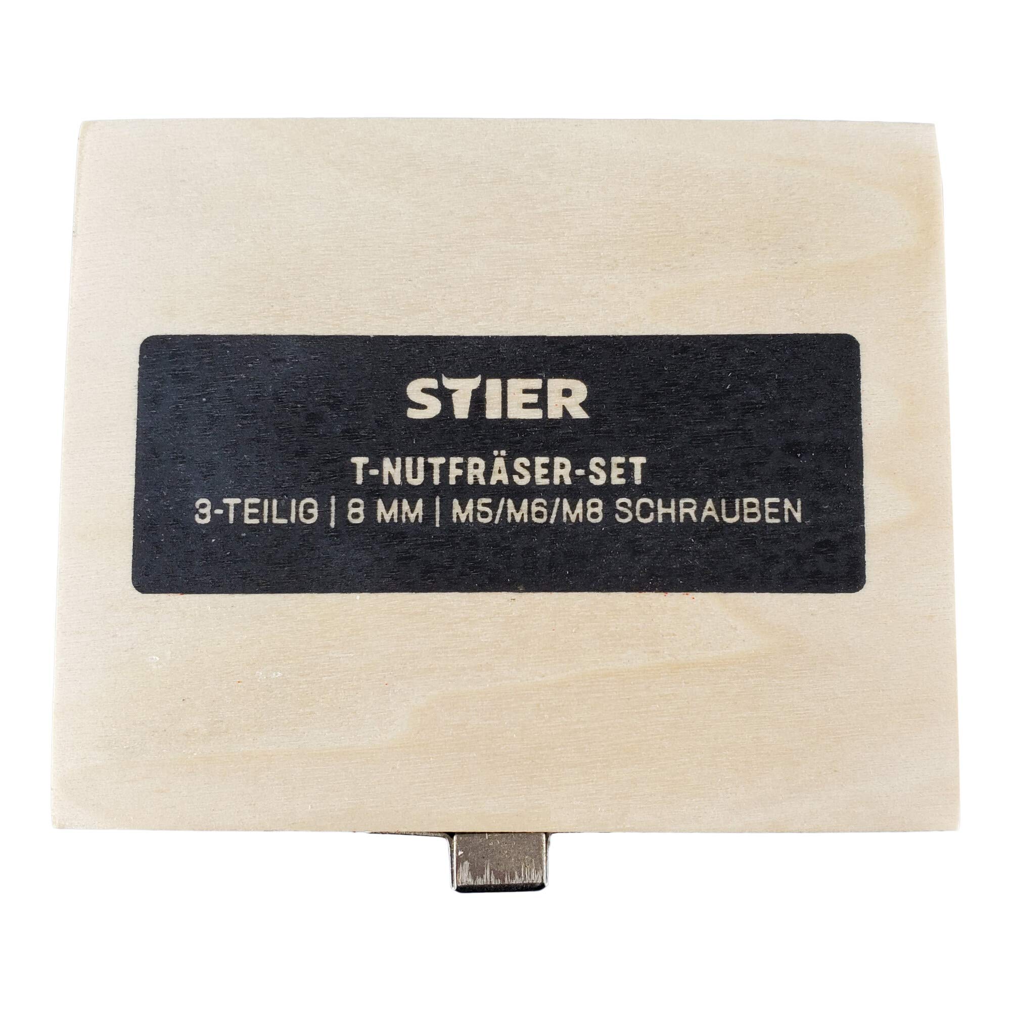 STIER Fräser - Nut - Rand - Kanten - Sortiment