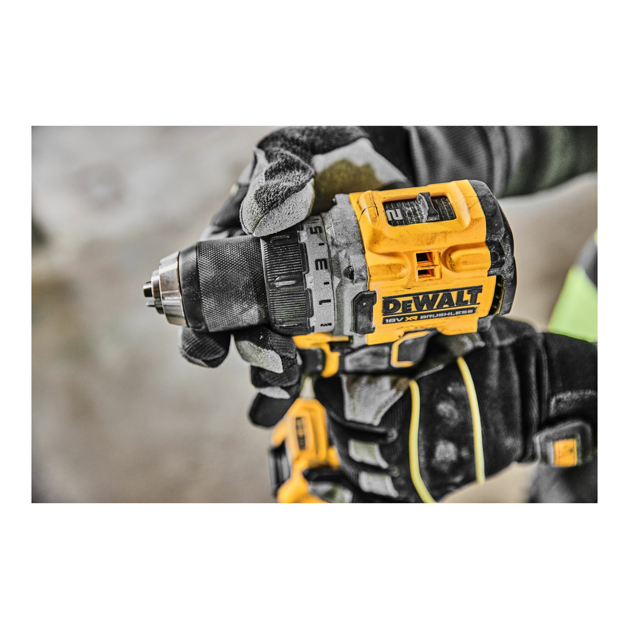 DEWALT Akku-Bohrschrauber 18V inkl. 2 x 18 V / 5 Ah Powerstack - Akkus
