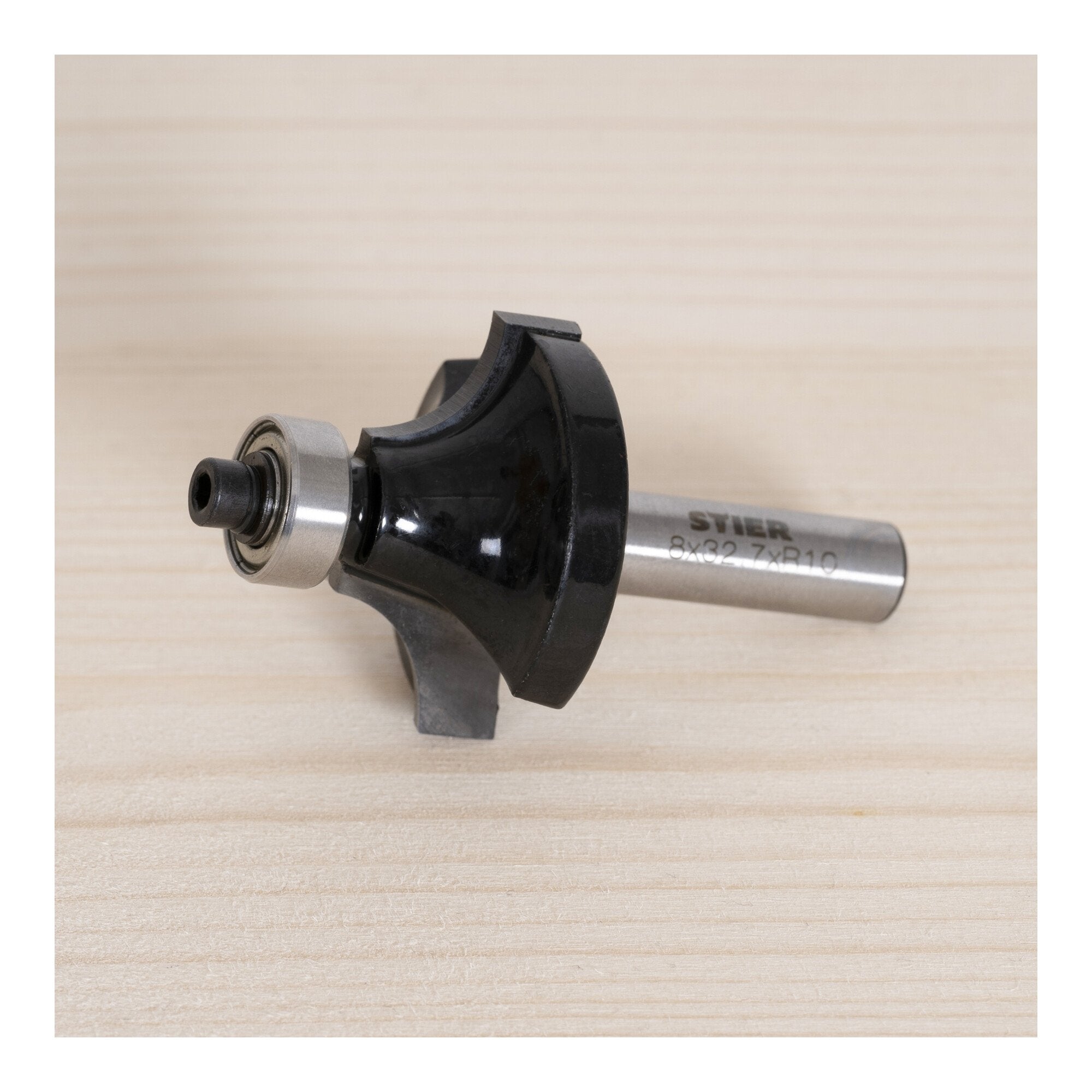 STIER rounding cutter with ball bearing 8 mm shank R6 round cutter cutter various sizes