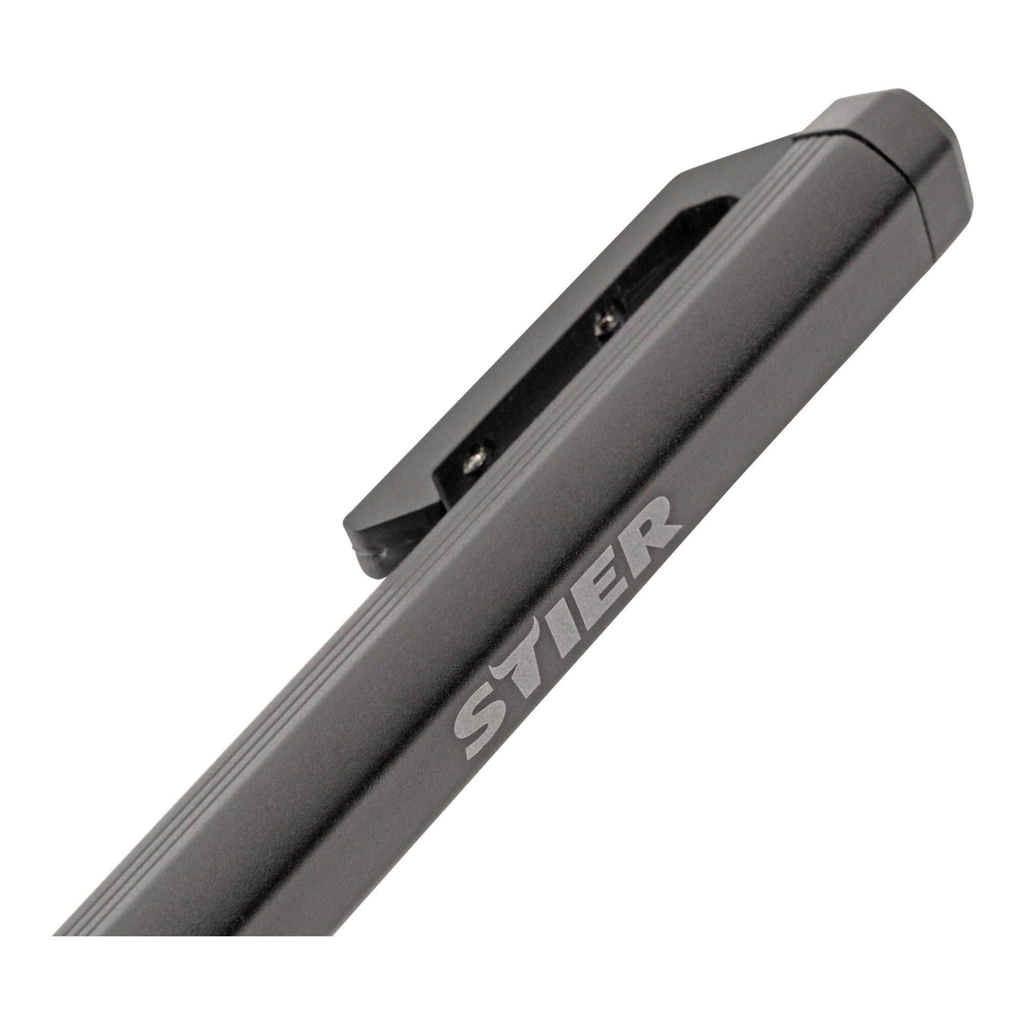 STIER battery COB LED pen light 200 lumens 750 mAh battery aluminum housing USB clip