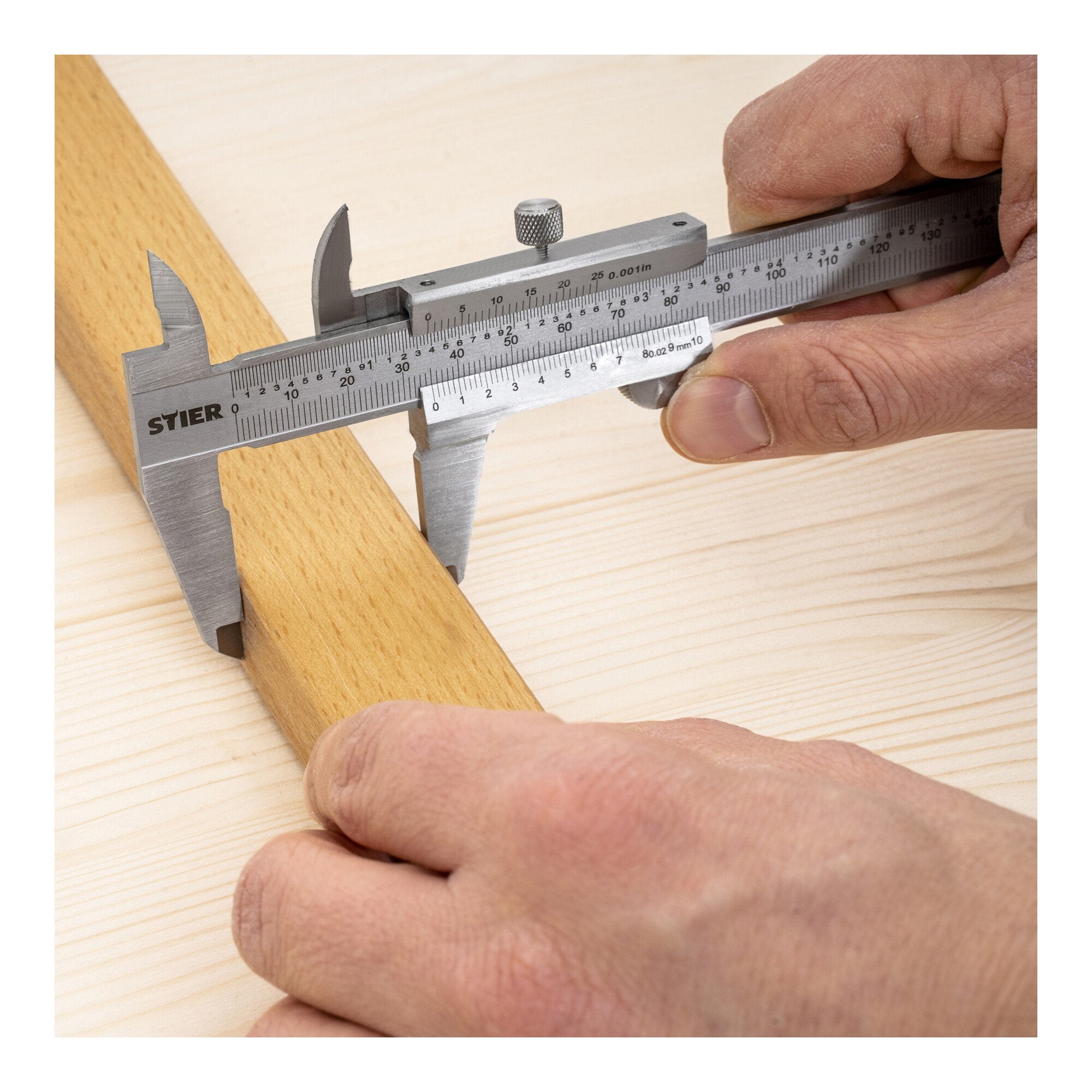 STIER Analogue Caliper | Precision Caliper | Locking Screw 150 mm