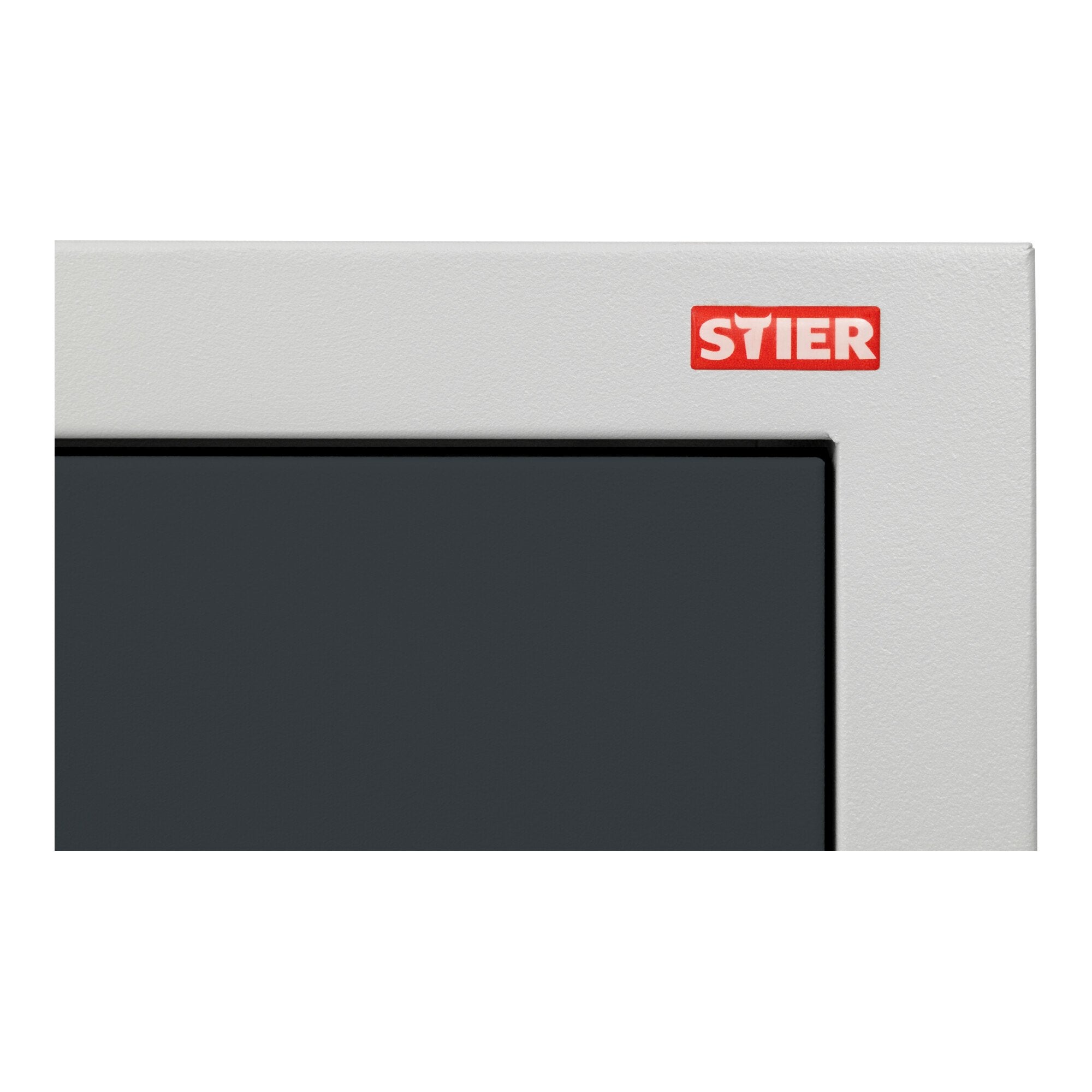 STIER Garderobenspind | Anbauelement | 1800x300x500mm | lichtgrau | Metallschrank | erweiterbar | Schließfach | 1 Fach | Spind | sicheres Verschließen von Wertsachen | Garderobenschrank