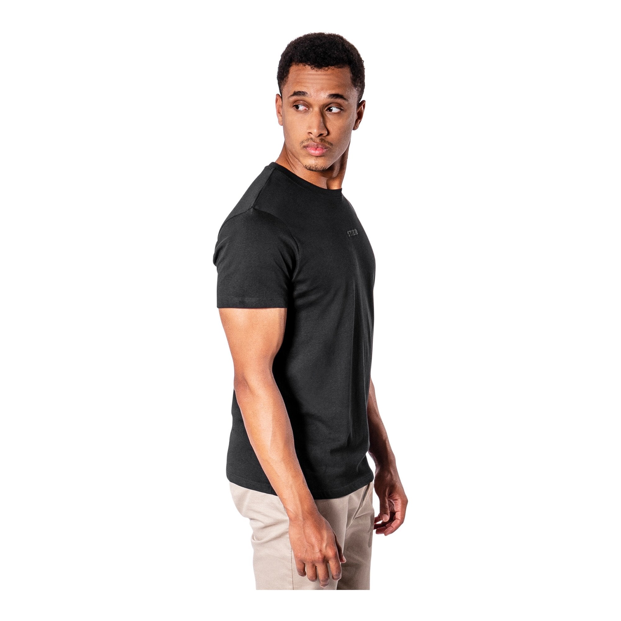 STIER Basic Tee S Black