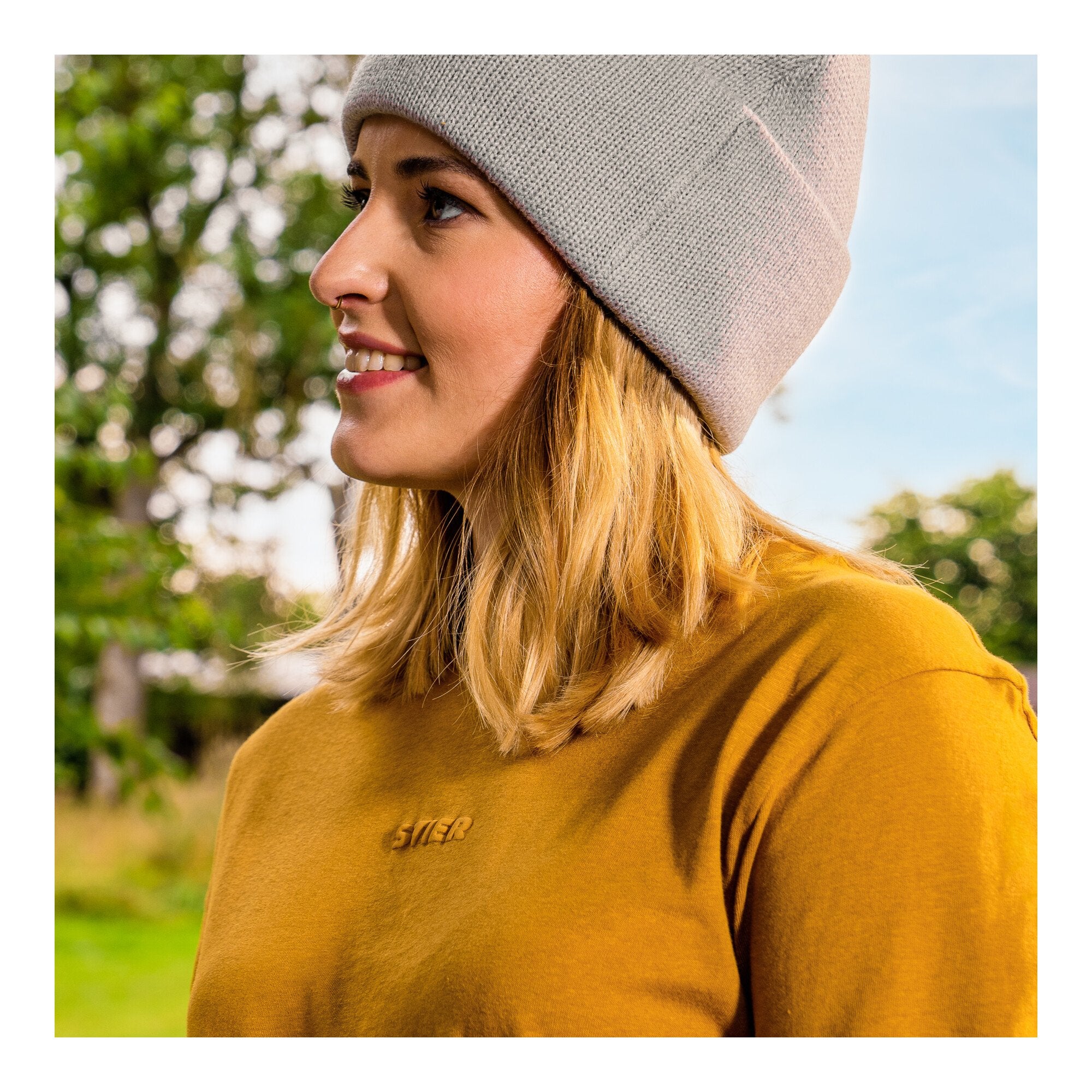 STIER Basic Tee XL Golden Brown