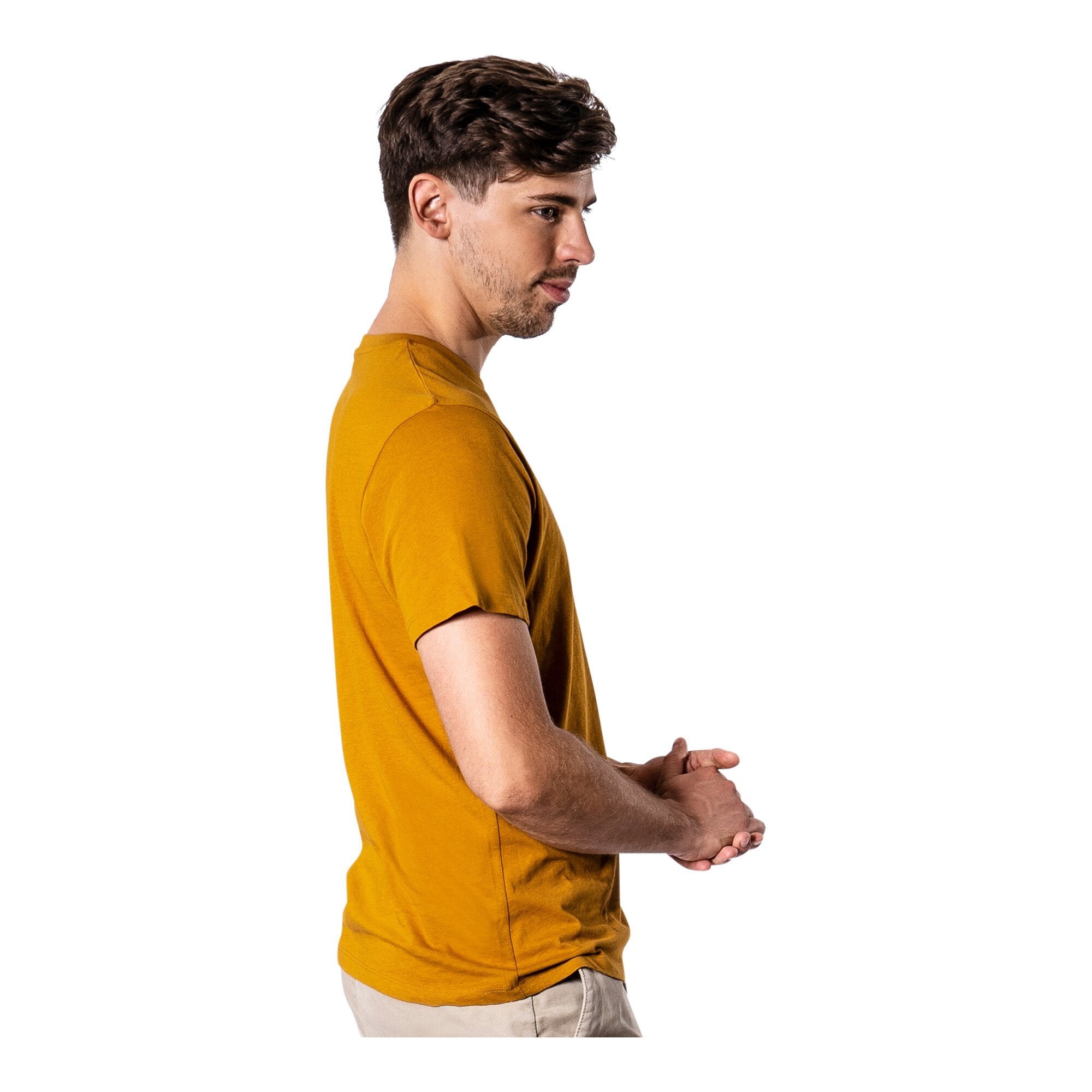 STIER Basic Tee XL Golden Brown