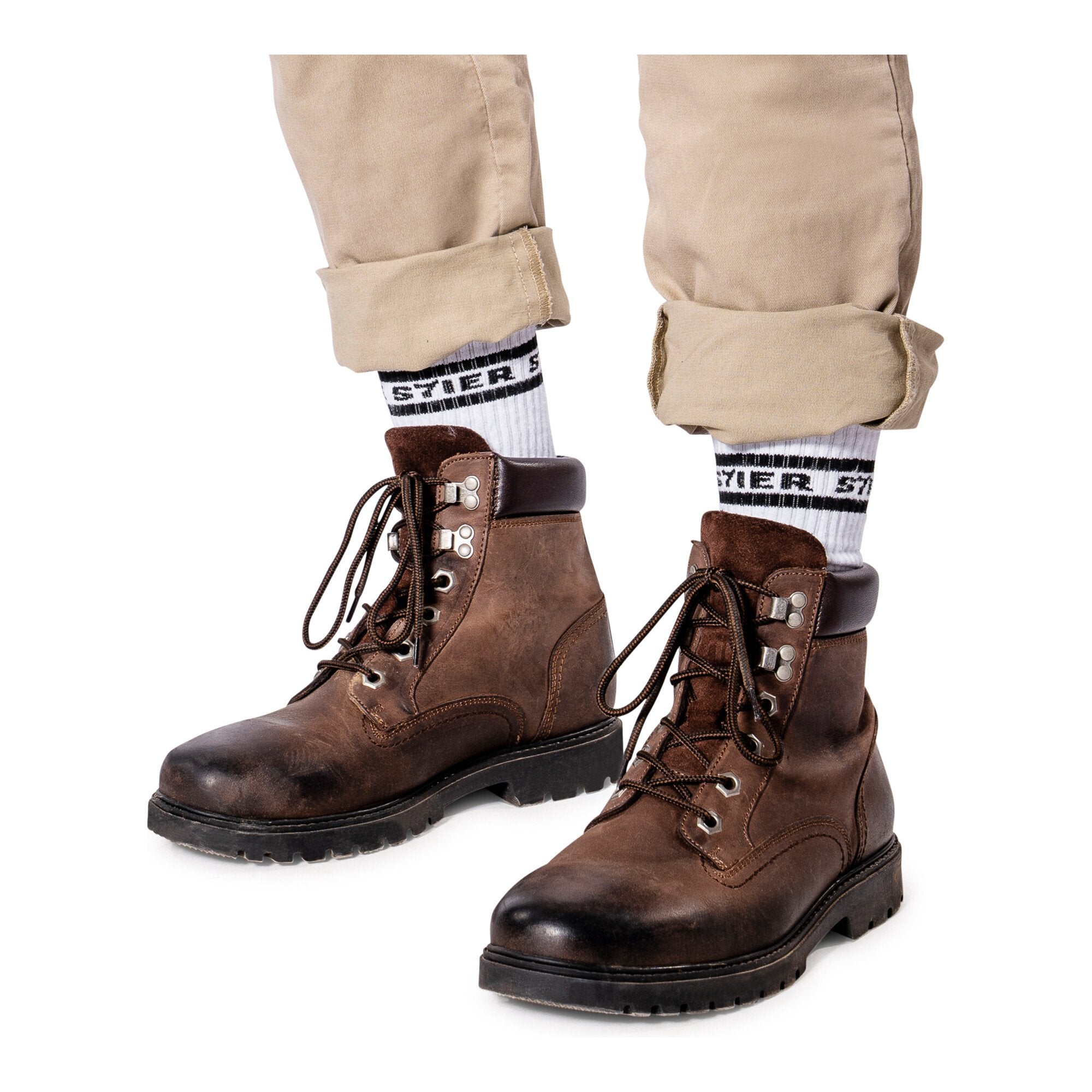 STIER Boots Size 39 Brown