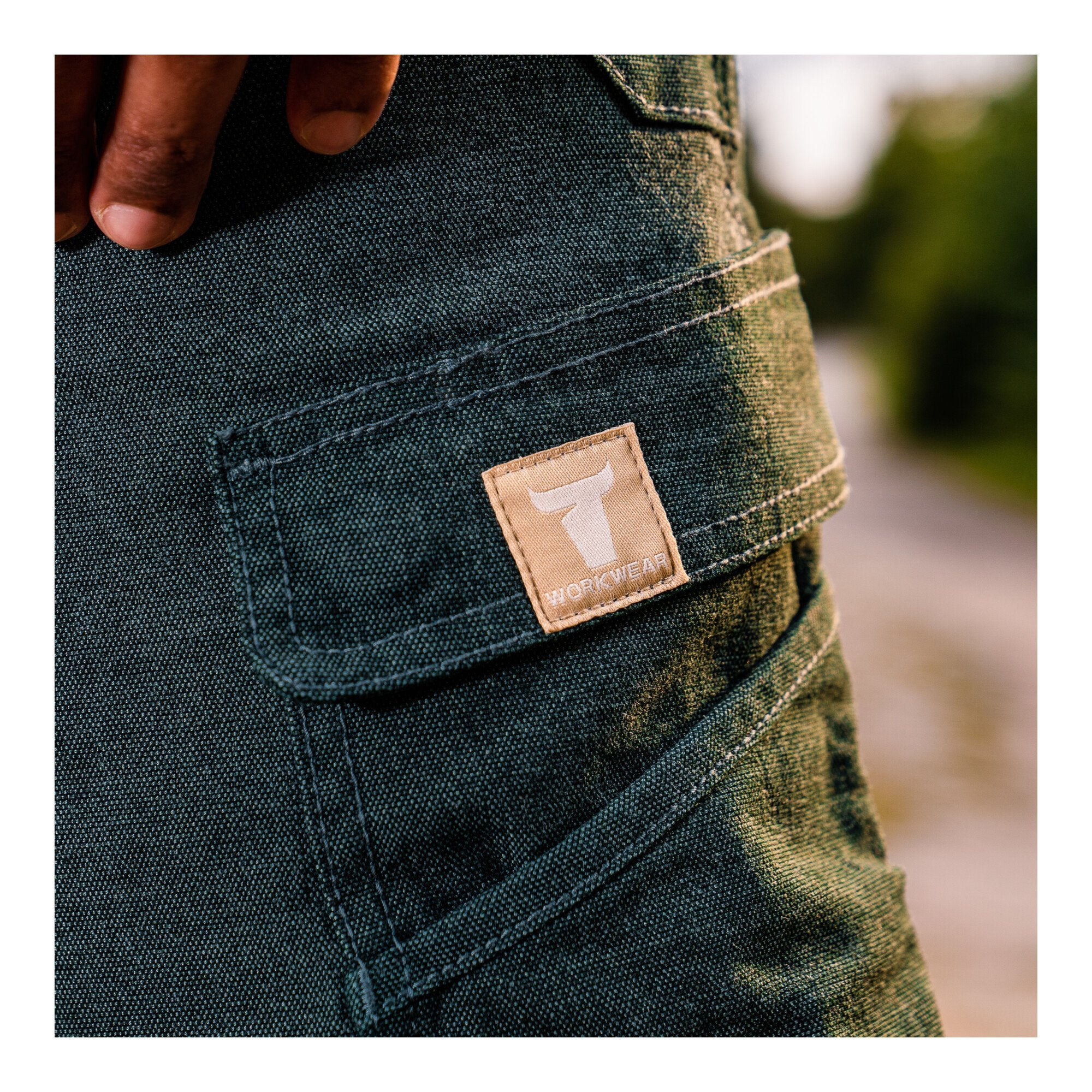 STIER Cargo Steel Pants 32/34 Dark Green