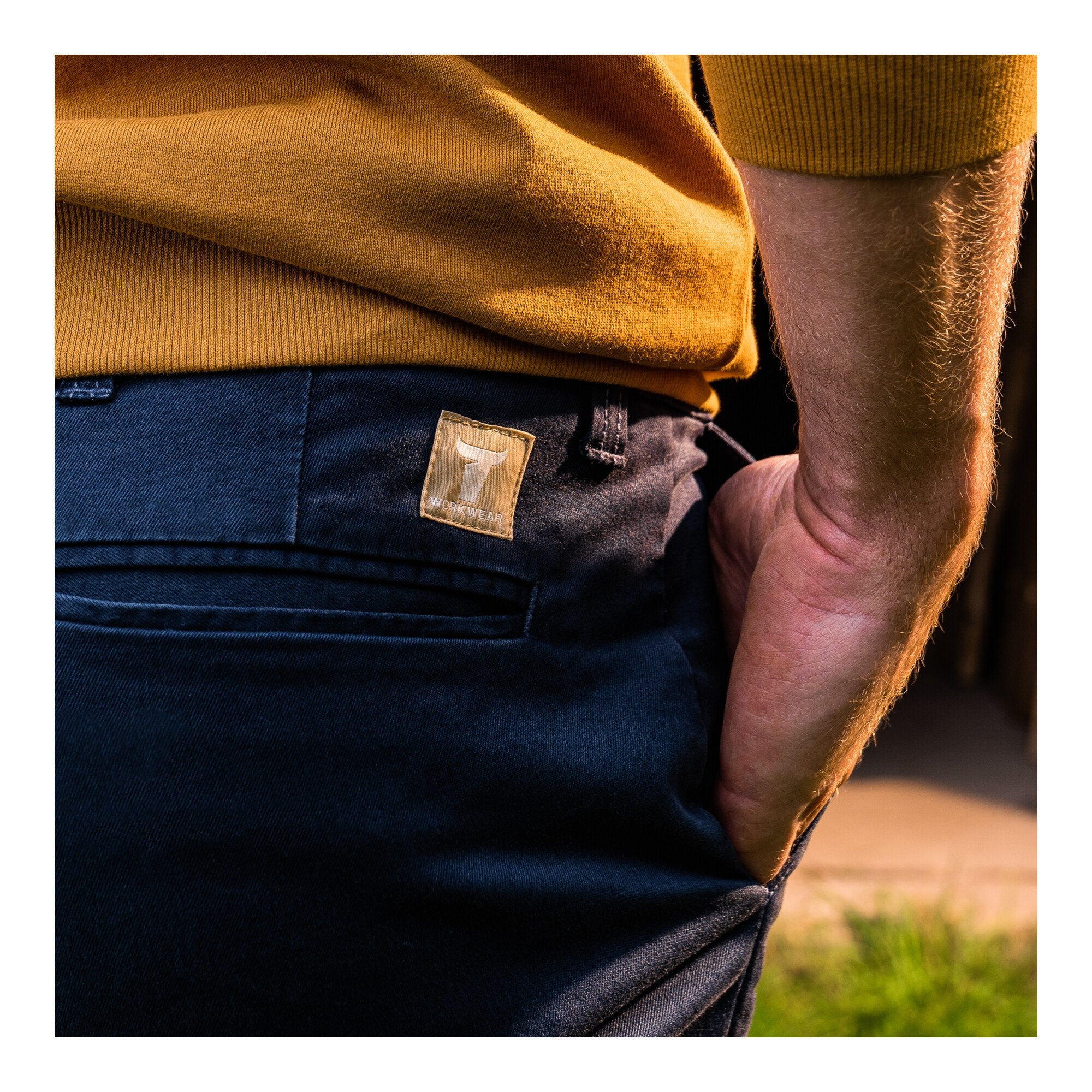 STIER Chino 32/32 Navy Blue