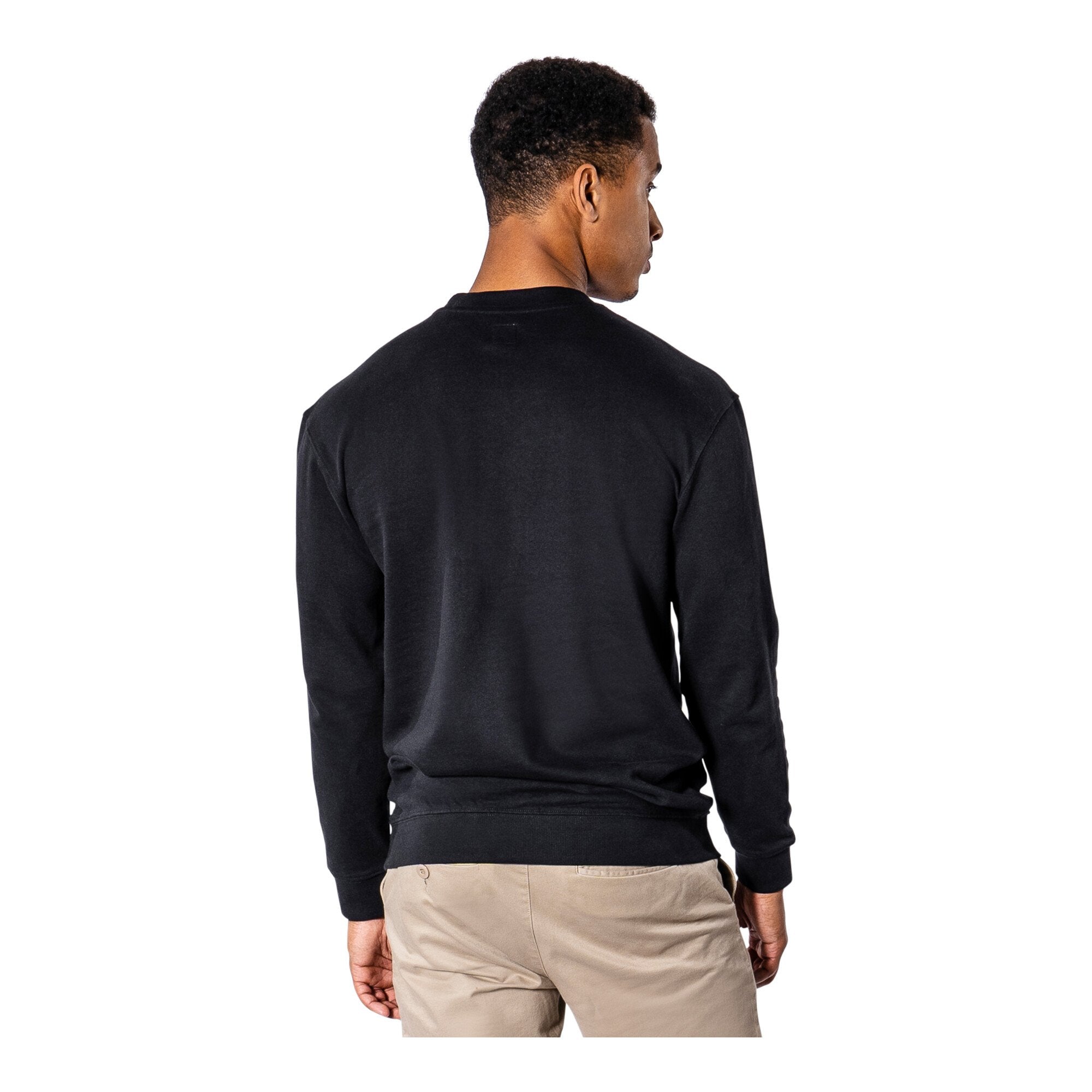 STIER Crew Sweat Style Embro M Black