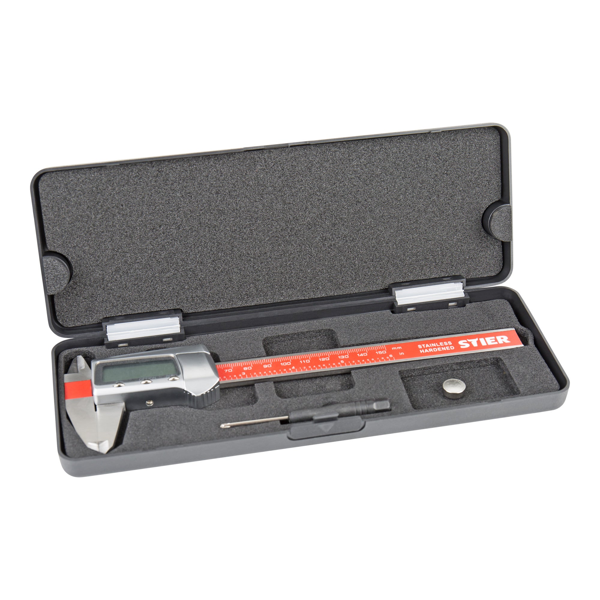 STIER Digital caliper measuring range 150mm caliper depth gauge with