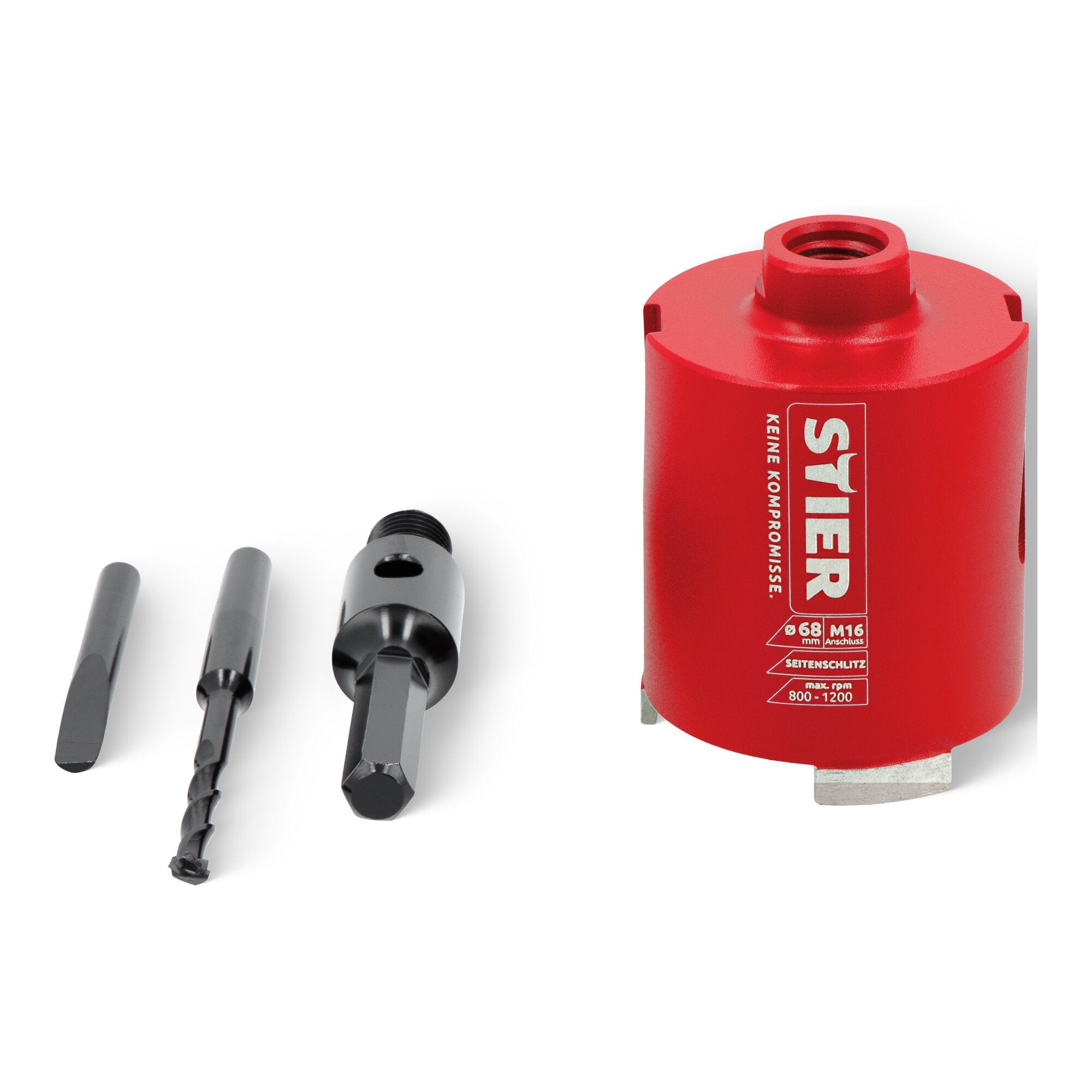 STIER diamond core drill bit set M16 hexagon socket drill bit core drill various ⌀