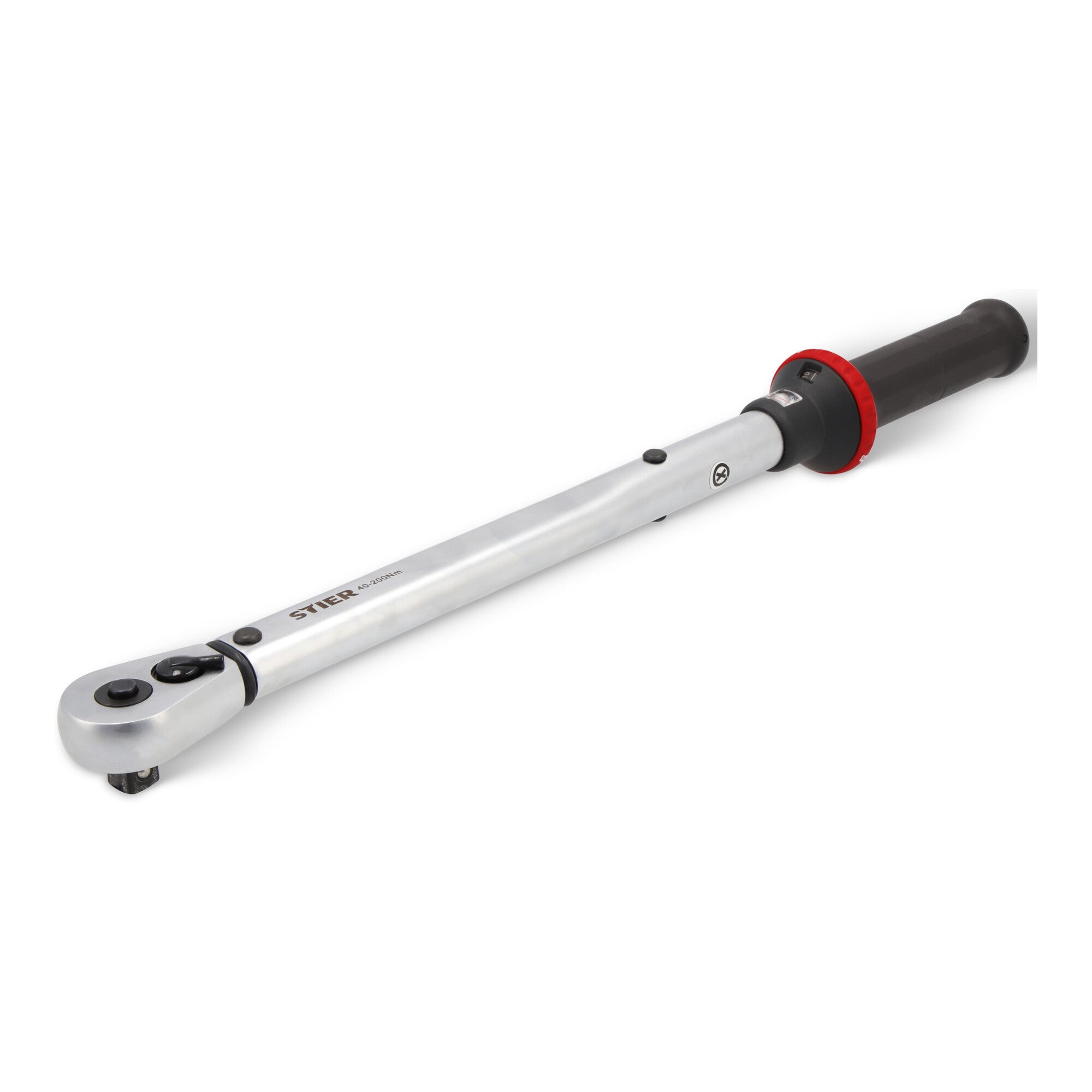 STIER Drehmomentschlüssel mit Umschaltknarre 1/2'' Aufnahme 10-50 Nm