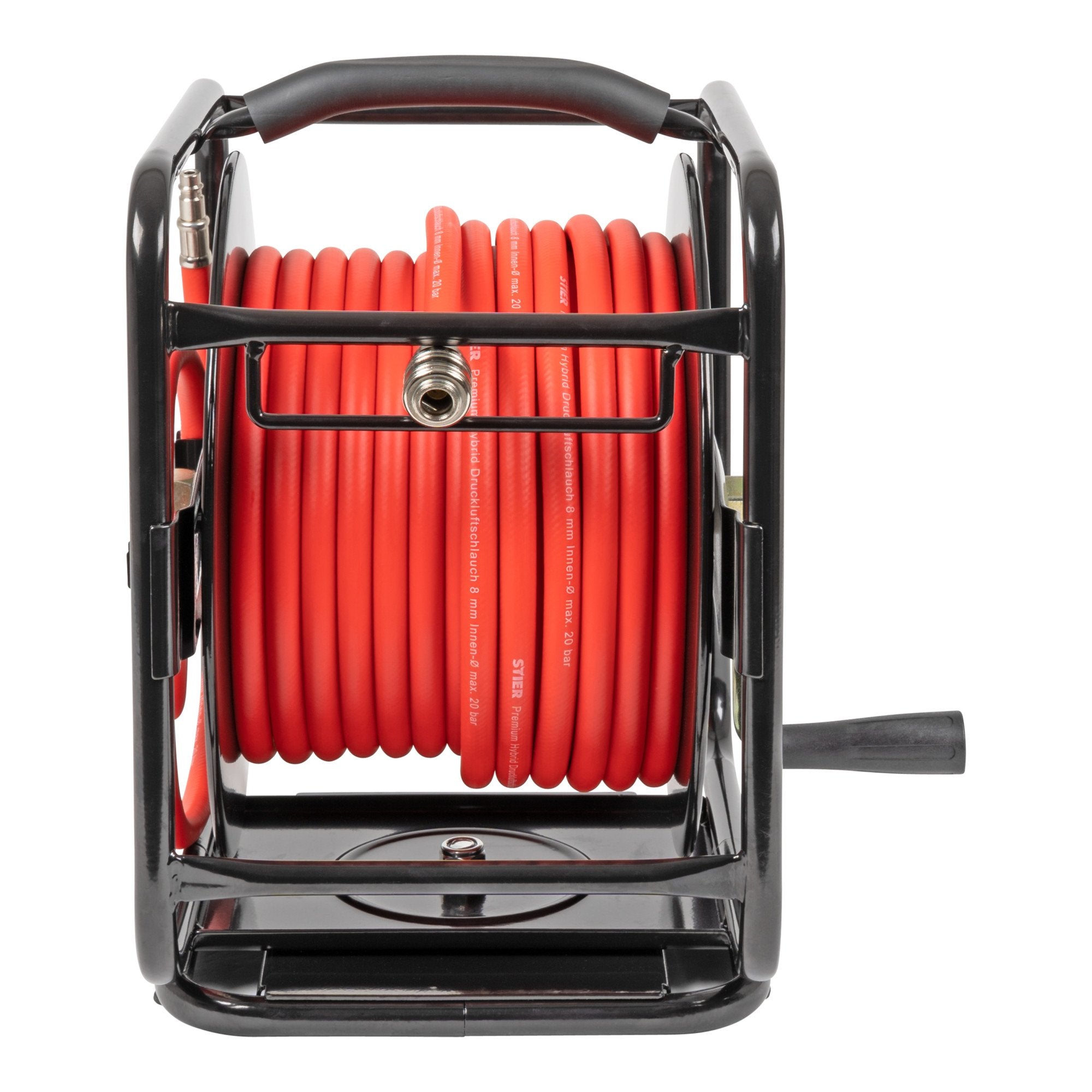 STIER compressed air hose reel including wall bracket compressed air hose SBT-30