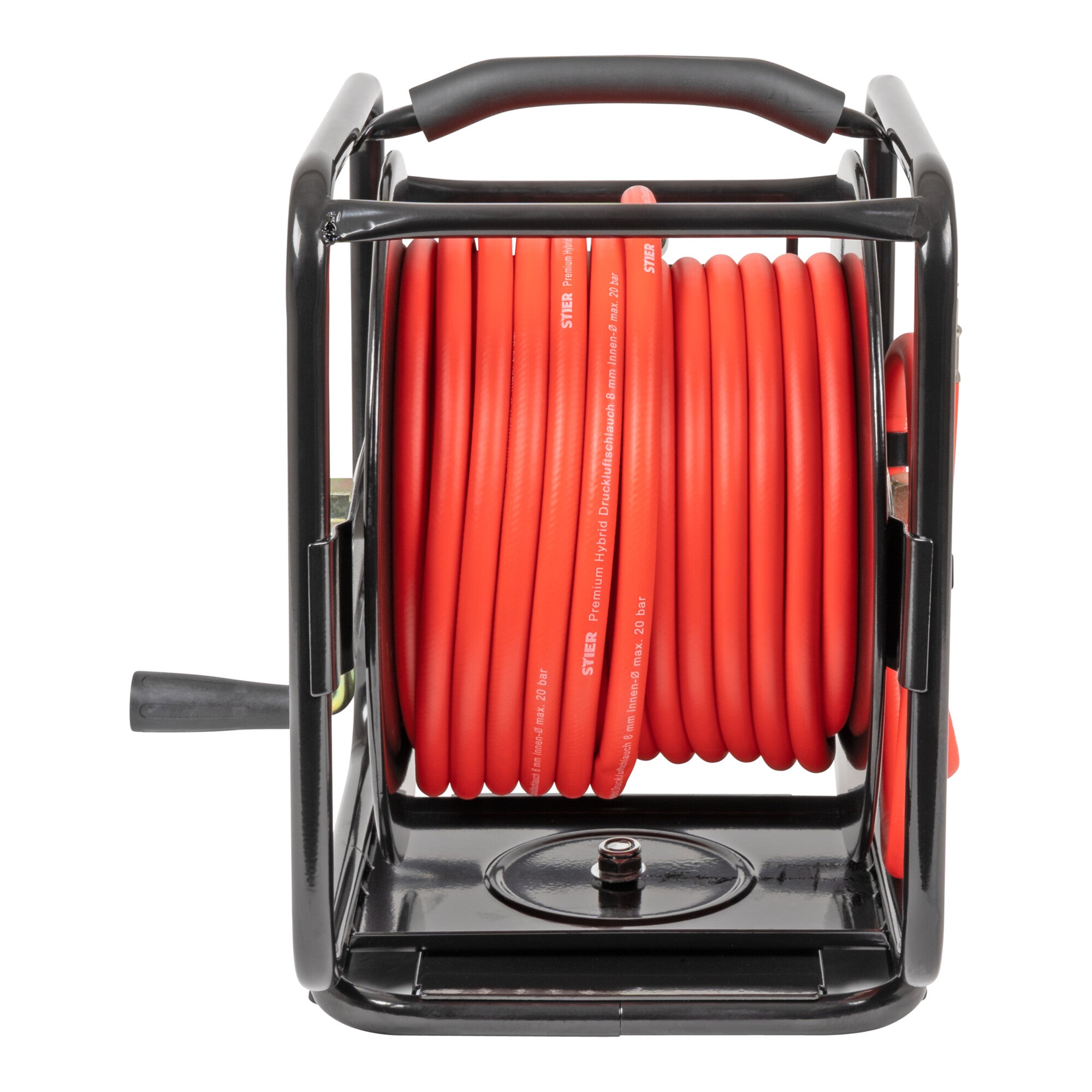 STIER compressed air hose reel including wall bracket compressed air hose SBT-30