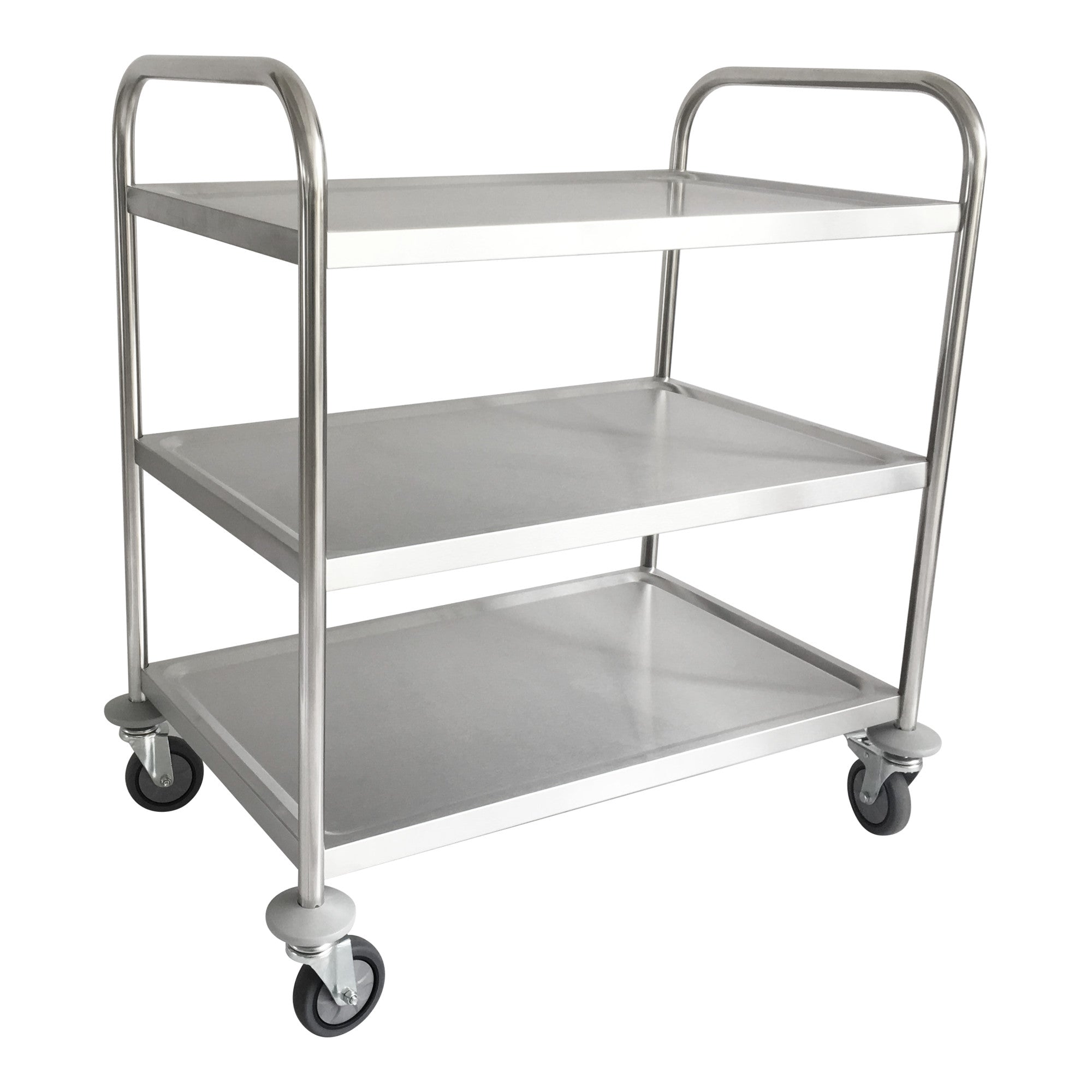 STIER Edelstahl Servierwagen