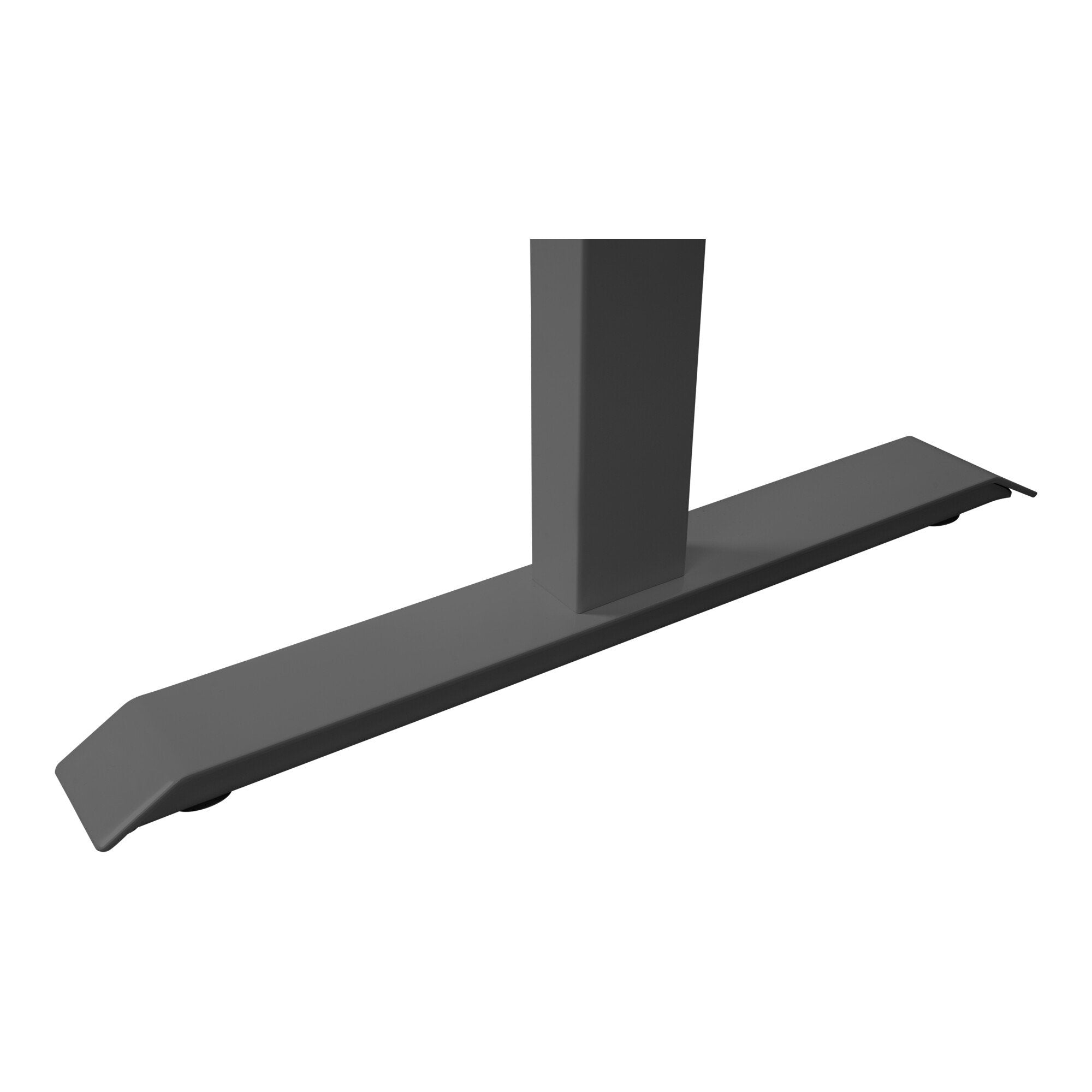 STIER Elektrisch höhenverstellbarer Schreibtisch THA 160x80cm schwarz/schwarz