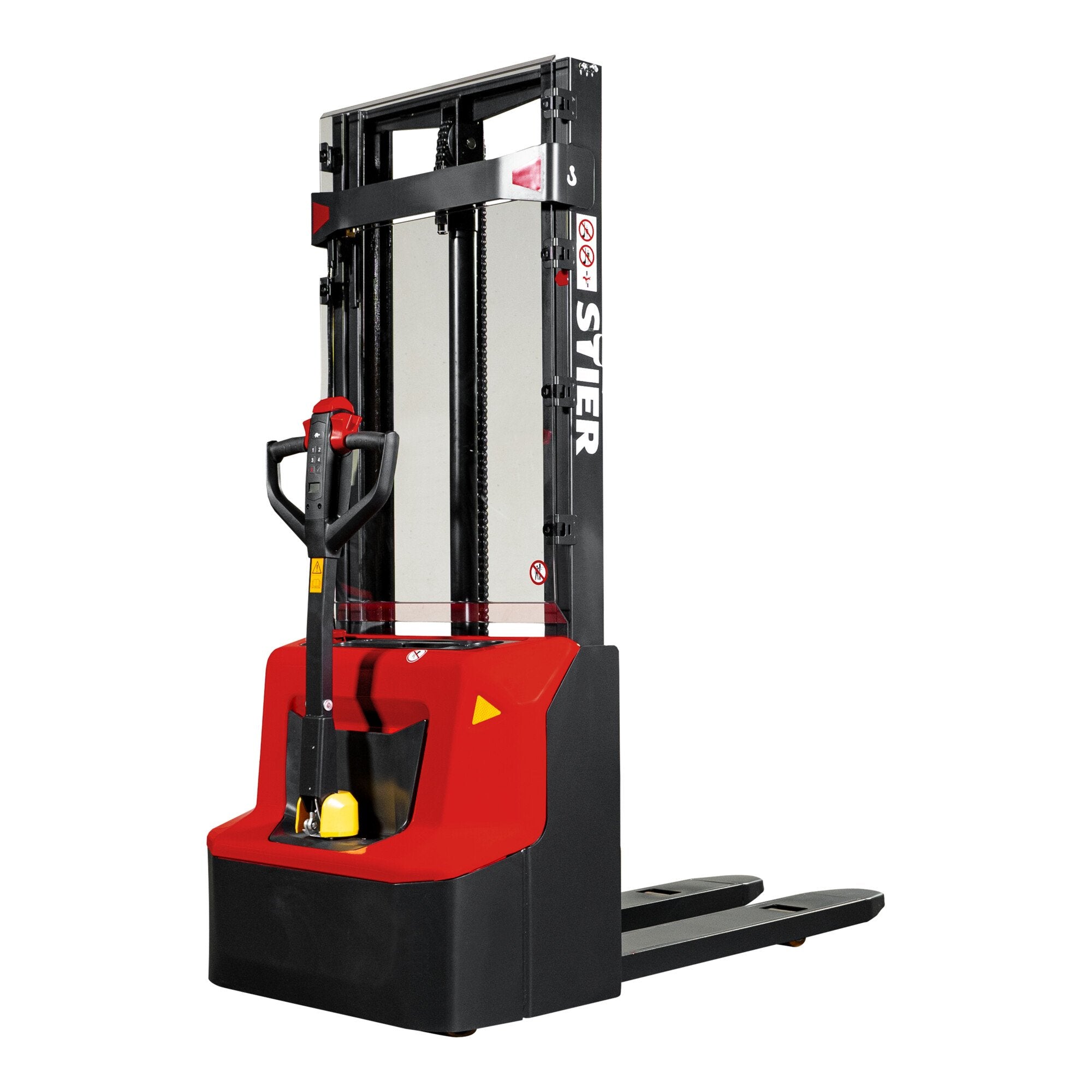 STIER Elektro-Stapler ELY-12 Tragkraft 1200kg Polyurethan-Bereifung