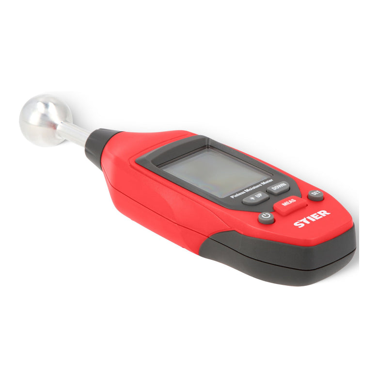 STIER Feuchtigkeitsmessgerät bis 40 mm Tiefe LCD-Display batteriebetrieben