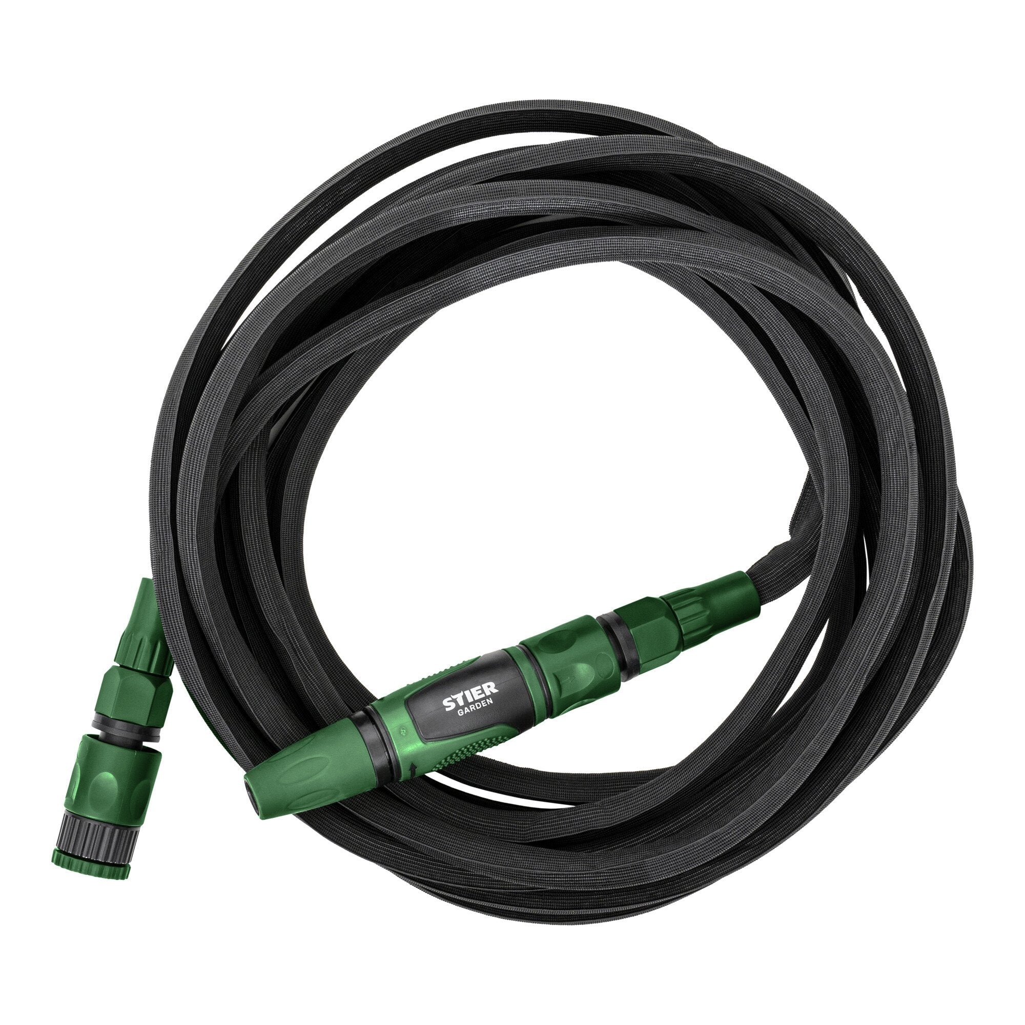 STIER flexible garden hose Premium 7.5m to 15m Universal garden hose