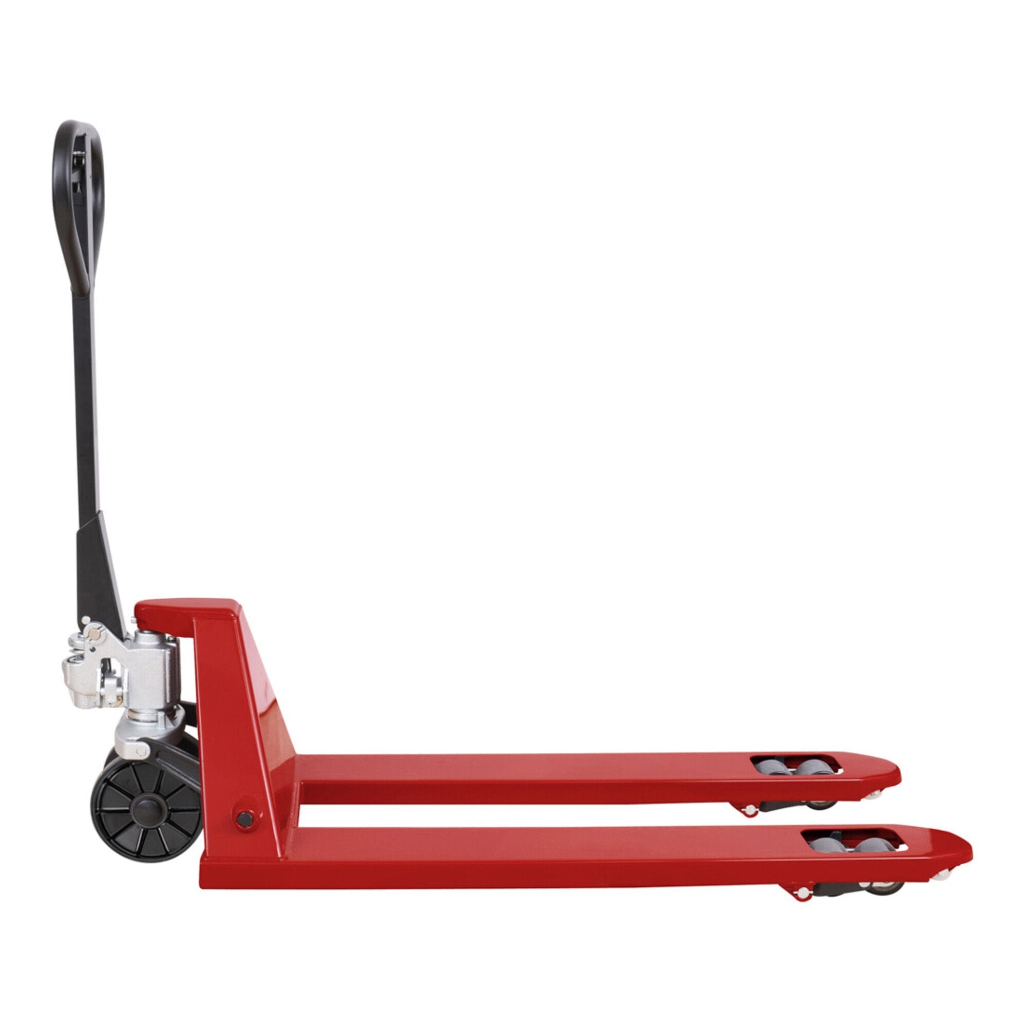 STIER pallet truck load capacity 2500kg fork length 1150mm nylon tires with