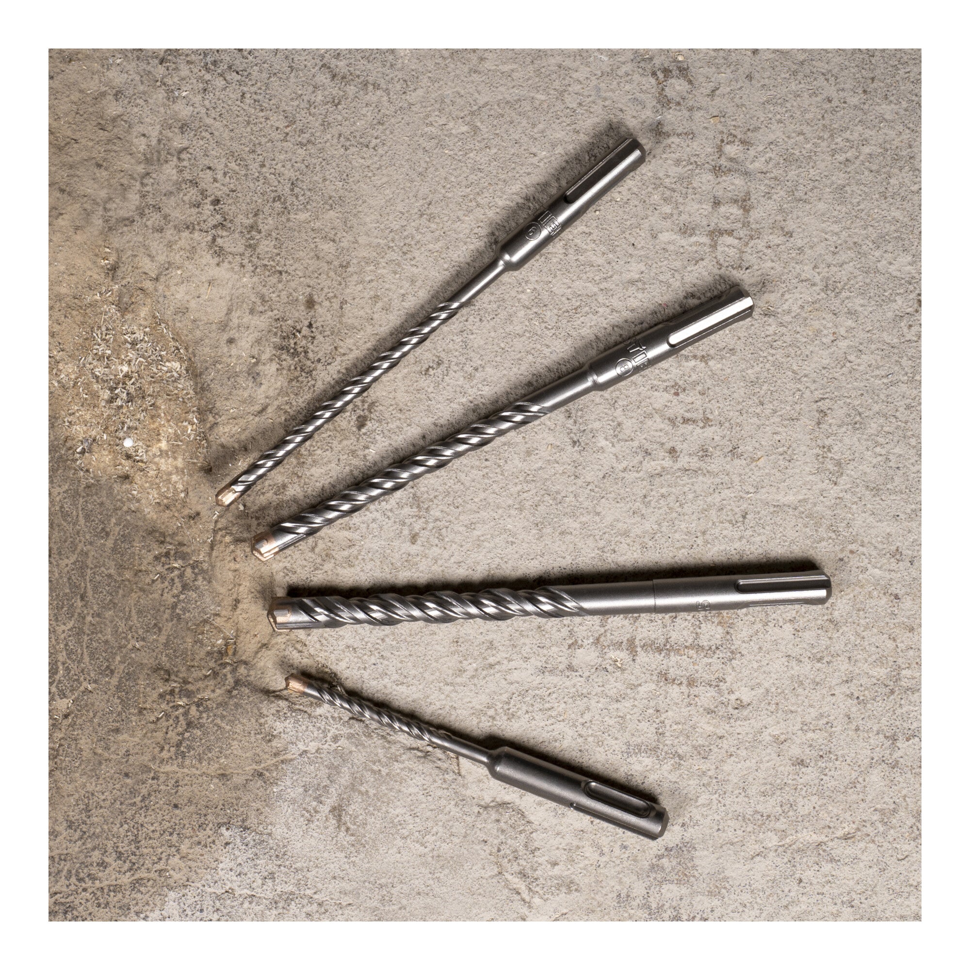 STIER Hammerbohrer-Set Premium SDS-plus 8-tlg.