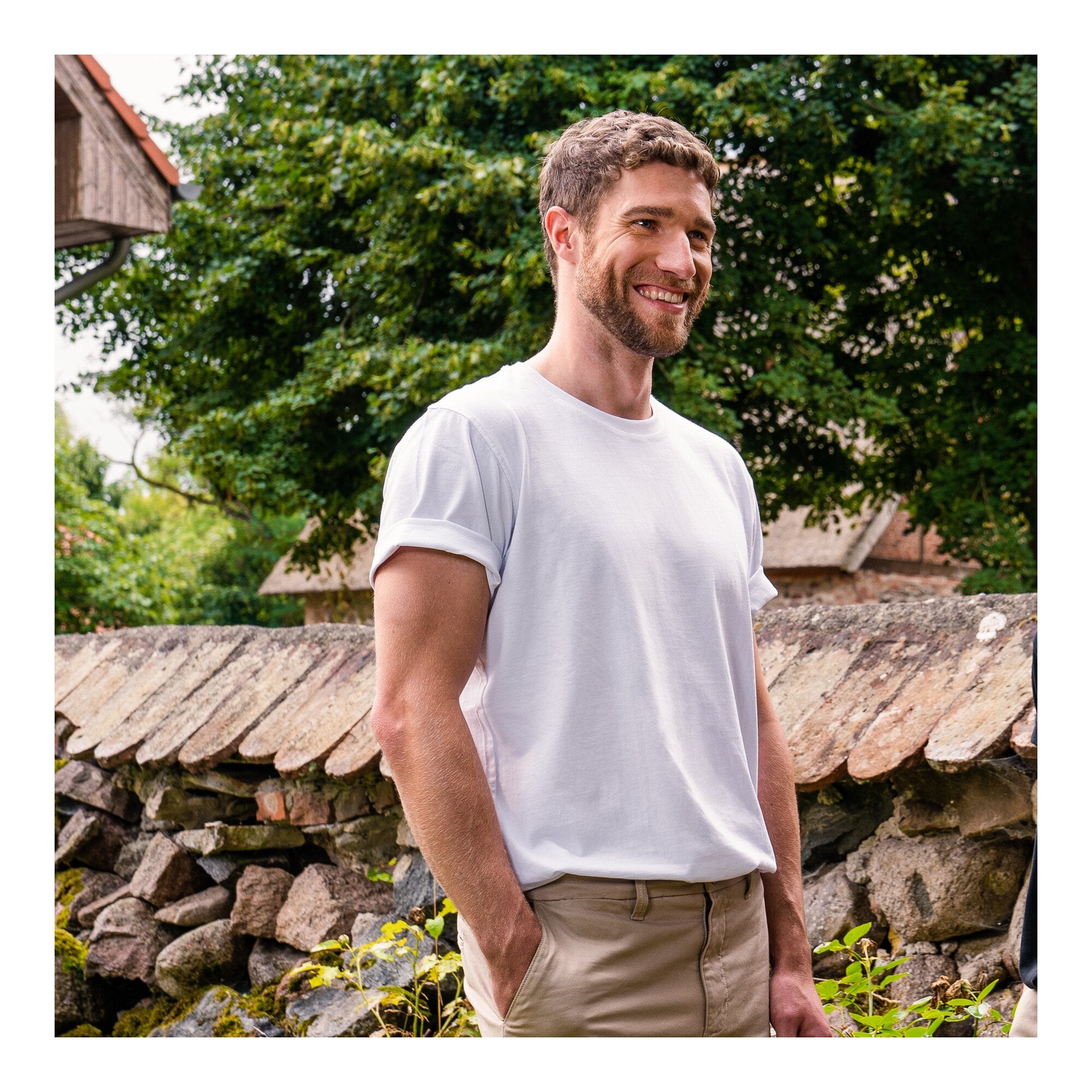 STIER Heavy Tee M White
