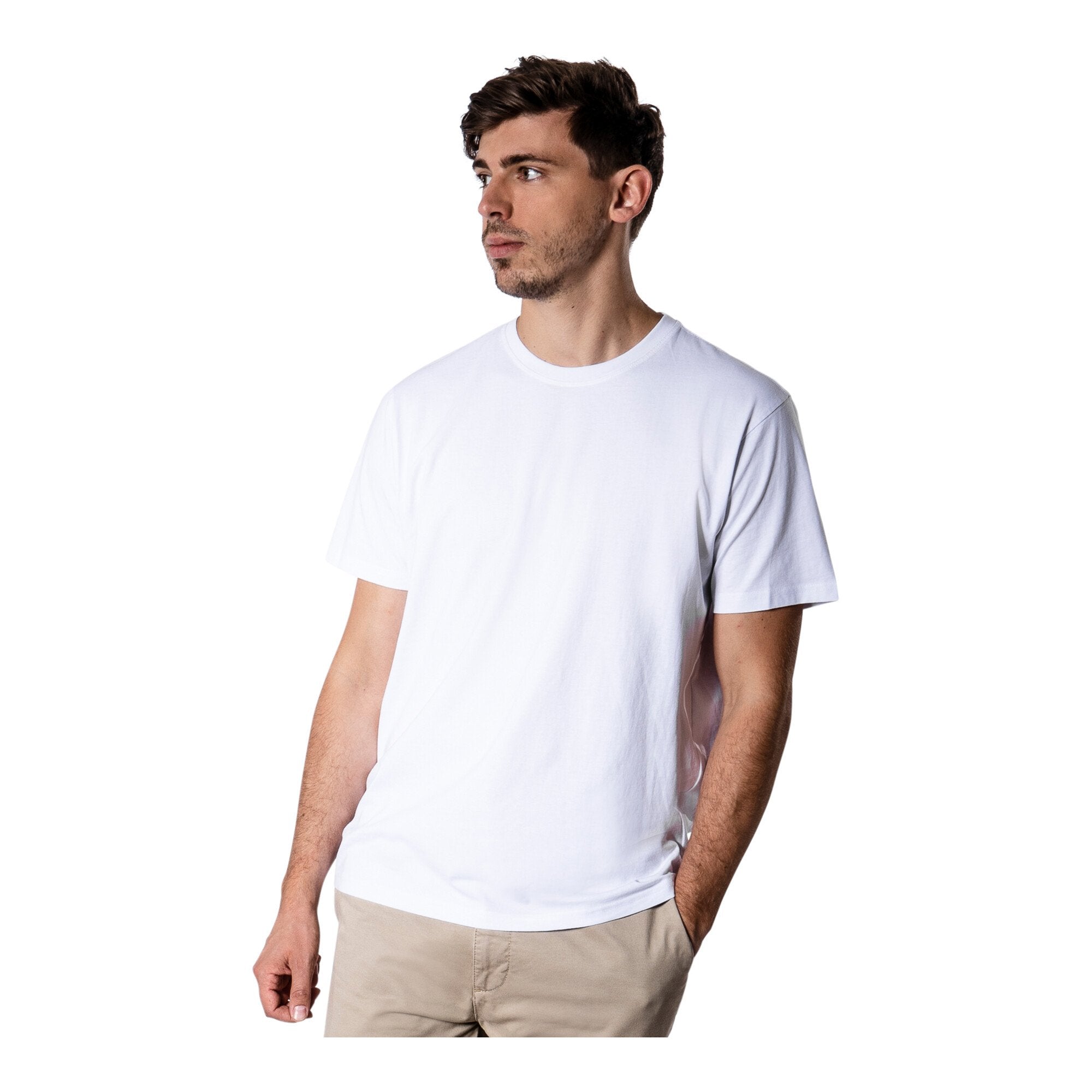 STIER Heavy Tee M White