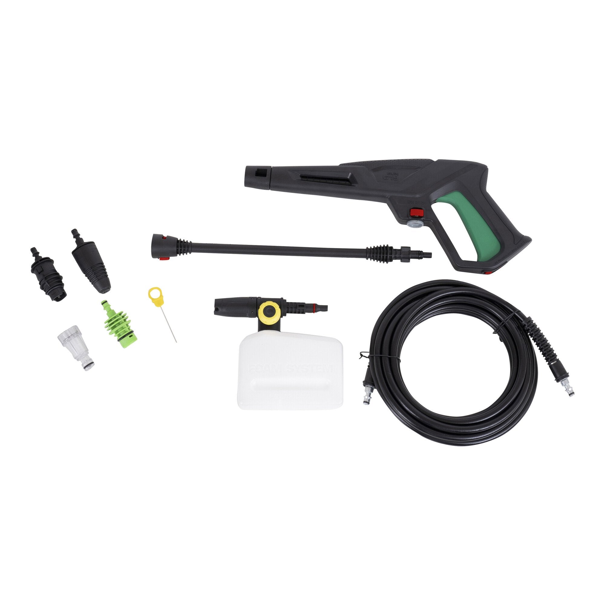 STIER high-pressure cleaner DIG-140 1900 W 140 bar water filter foam system 450 l/h