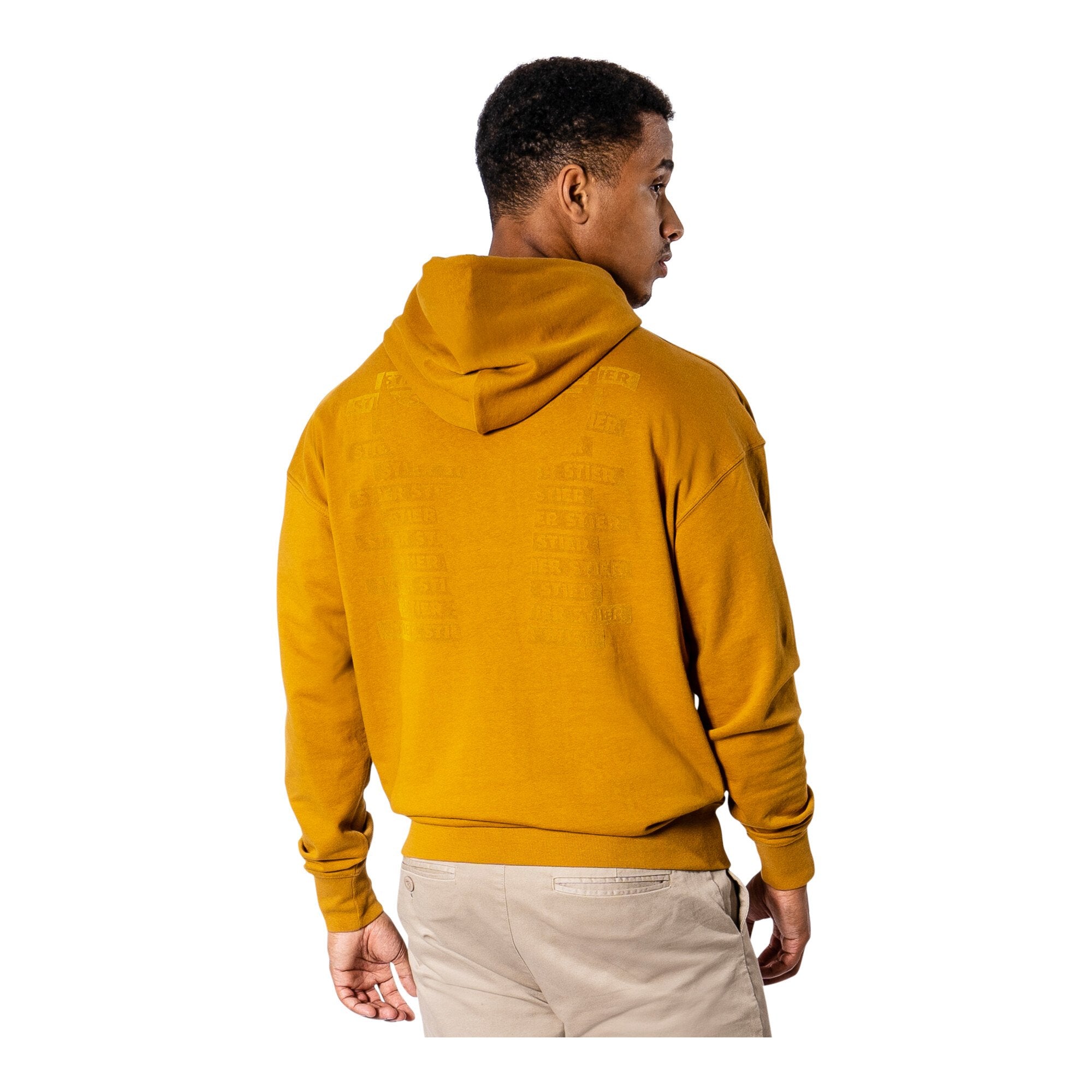 STIER Hoodie M Golden Brown