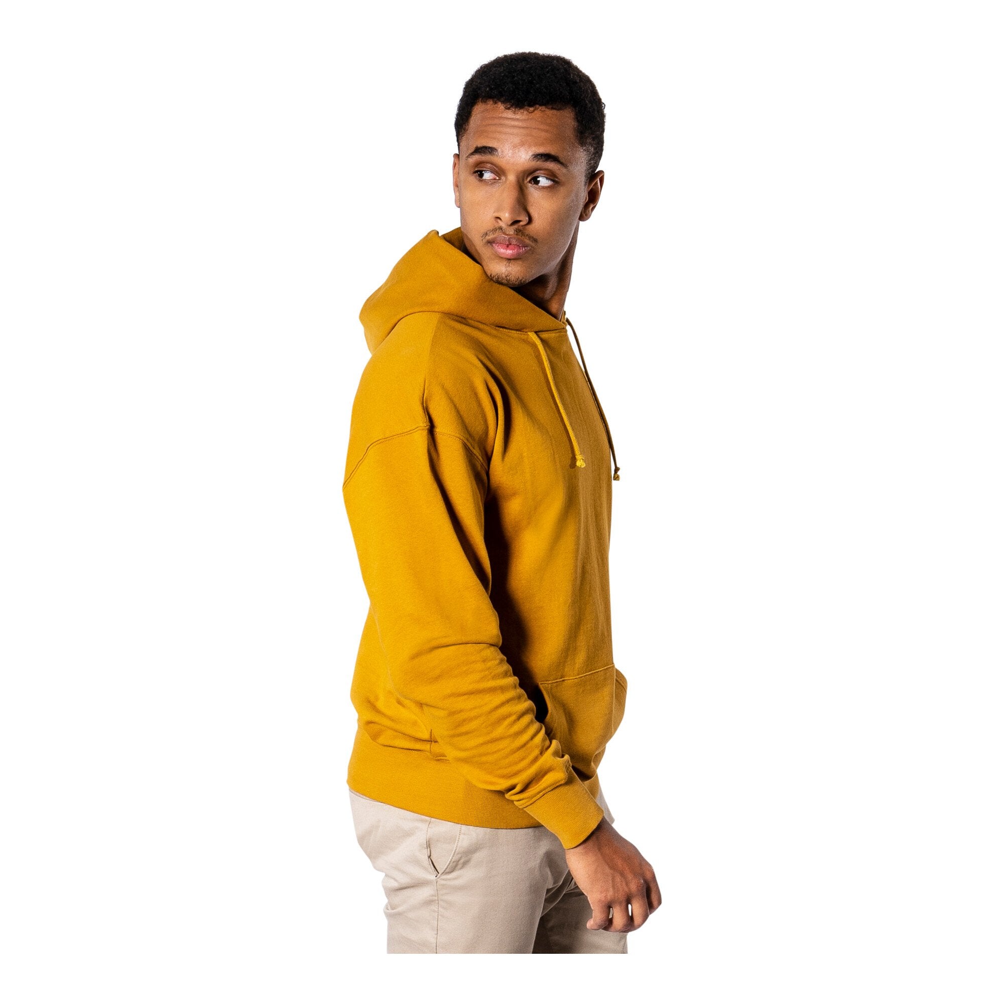 STIER Hoodie M Golden Brown