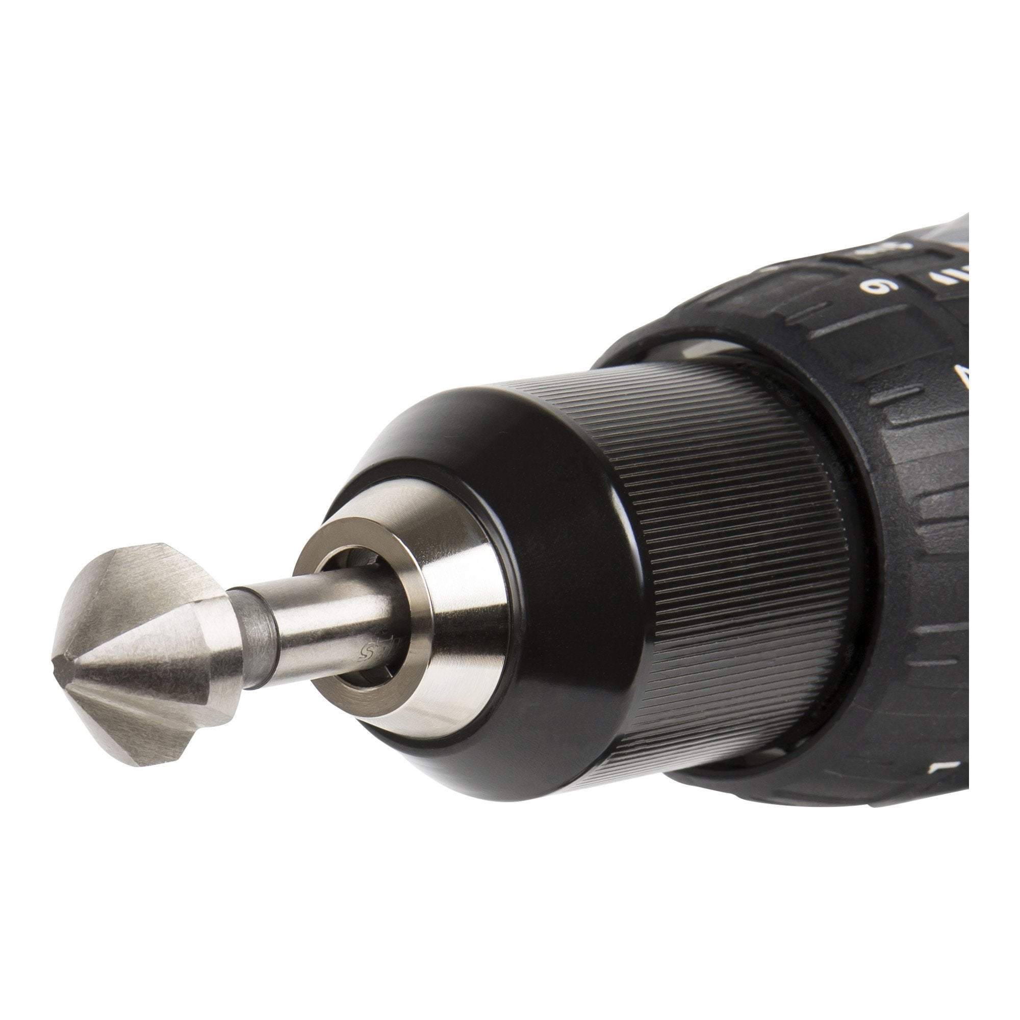 STIER countersink / deburring countersink set 6-piece, cylindrical shank