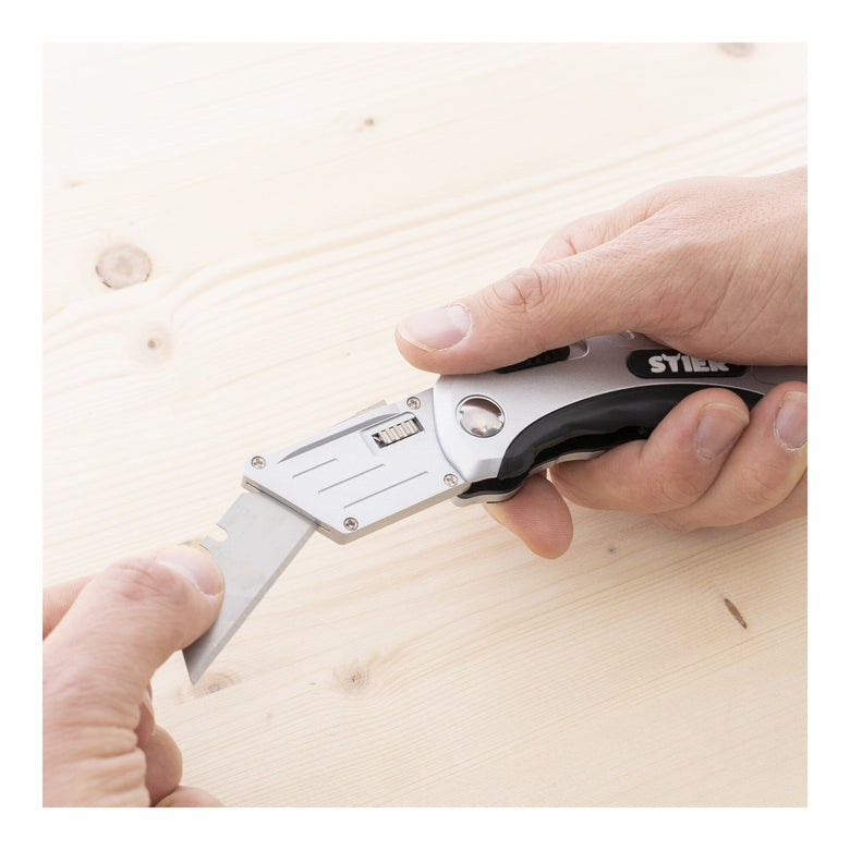 STIER folding knife cutter knife work knife folding mechanism interchangeable